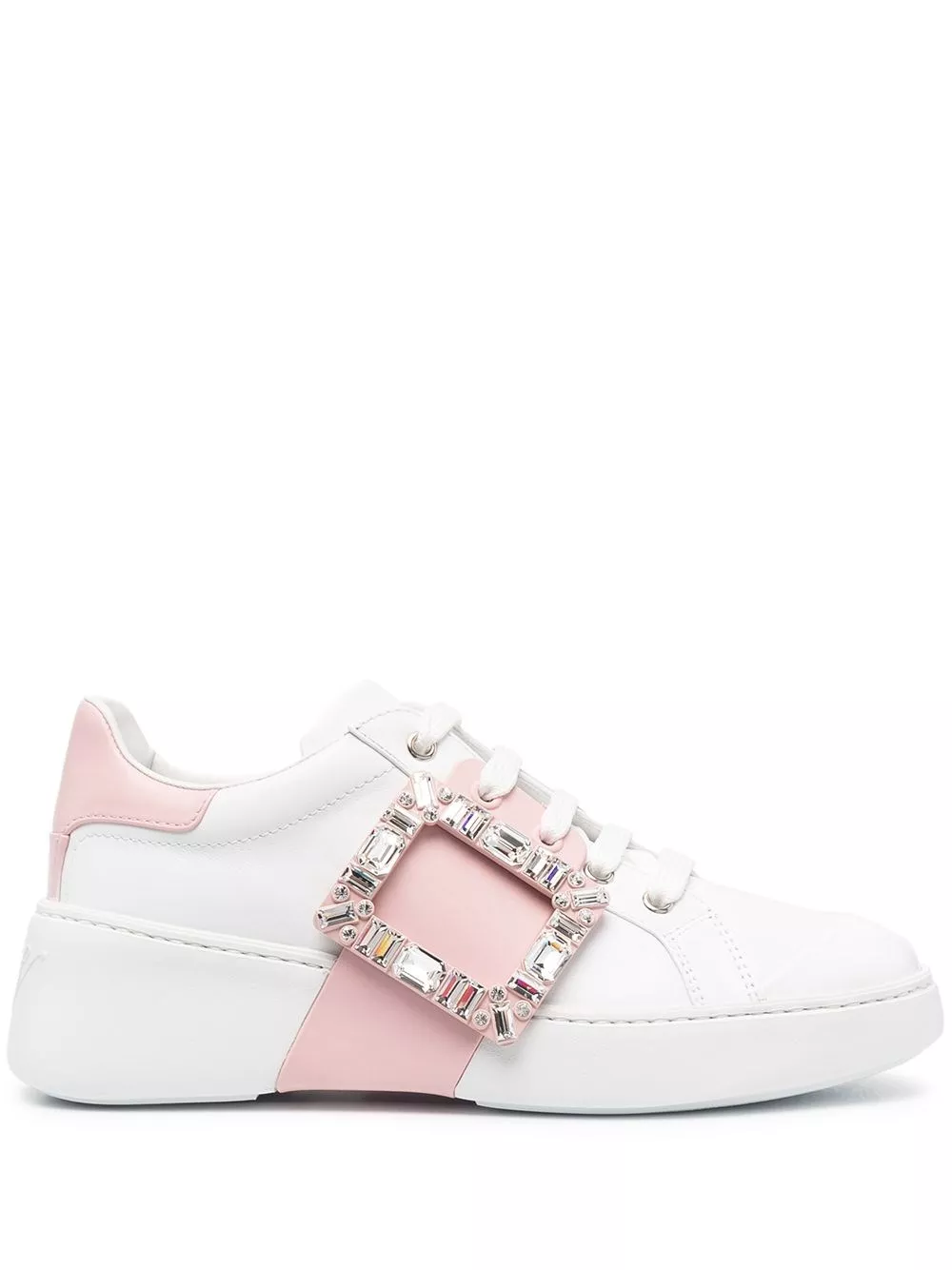 Sneaker viv skate in pelle di Roger vivier