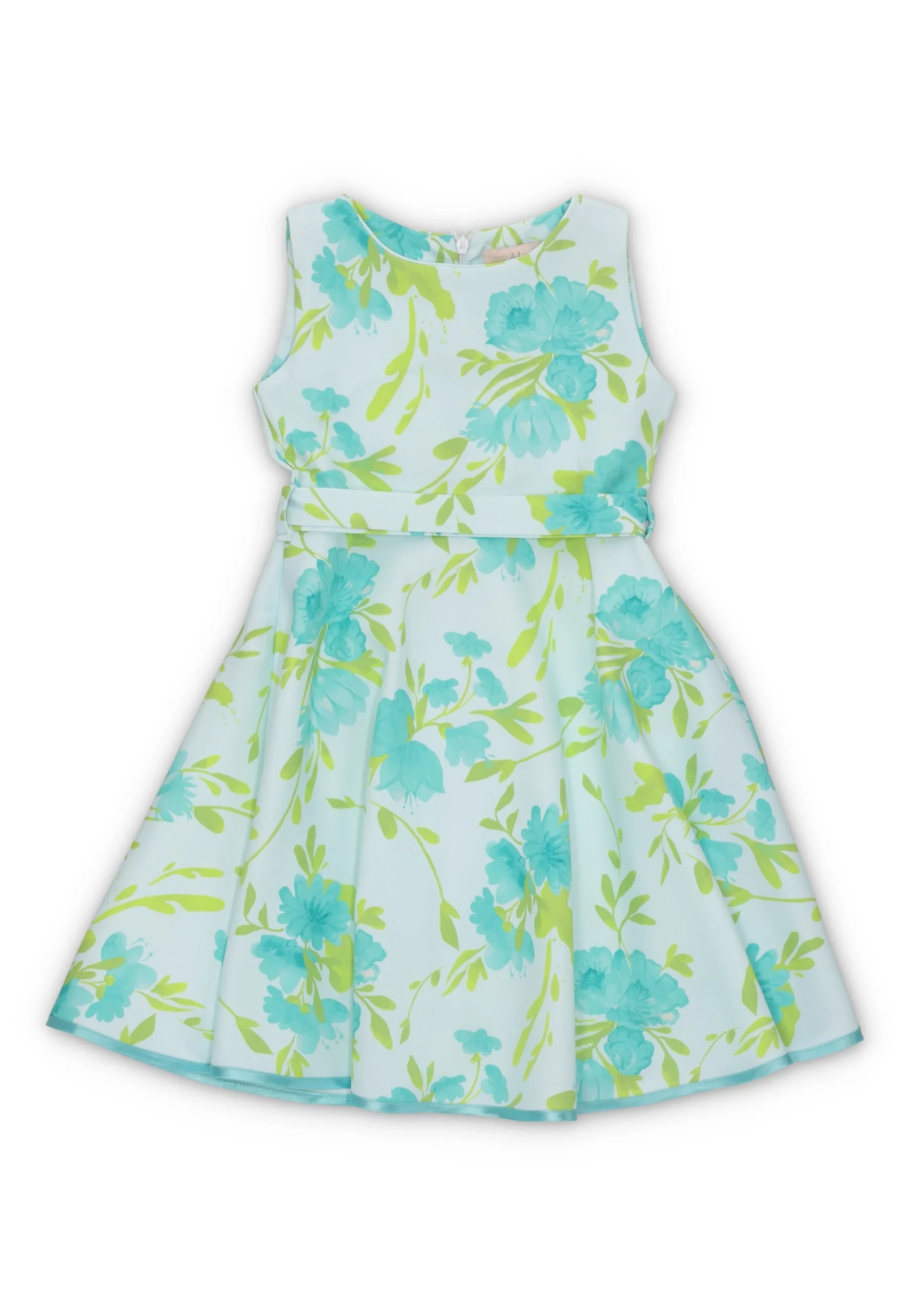 Abito con stampa fiori all over èks ragazza art. 31791