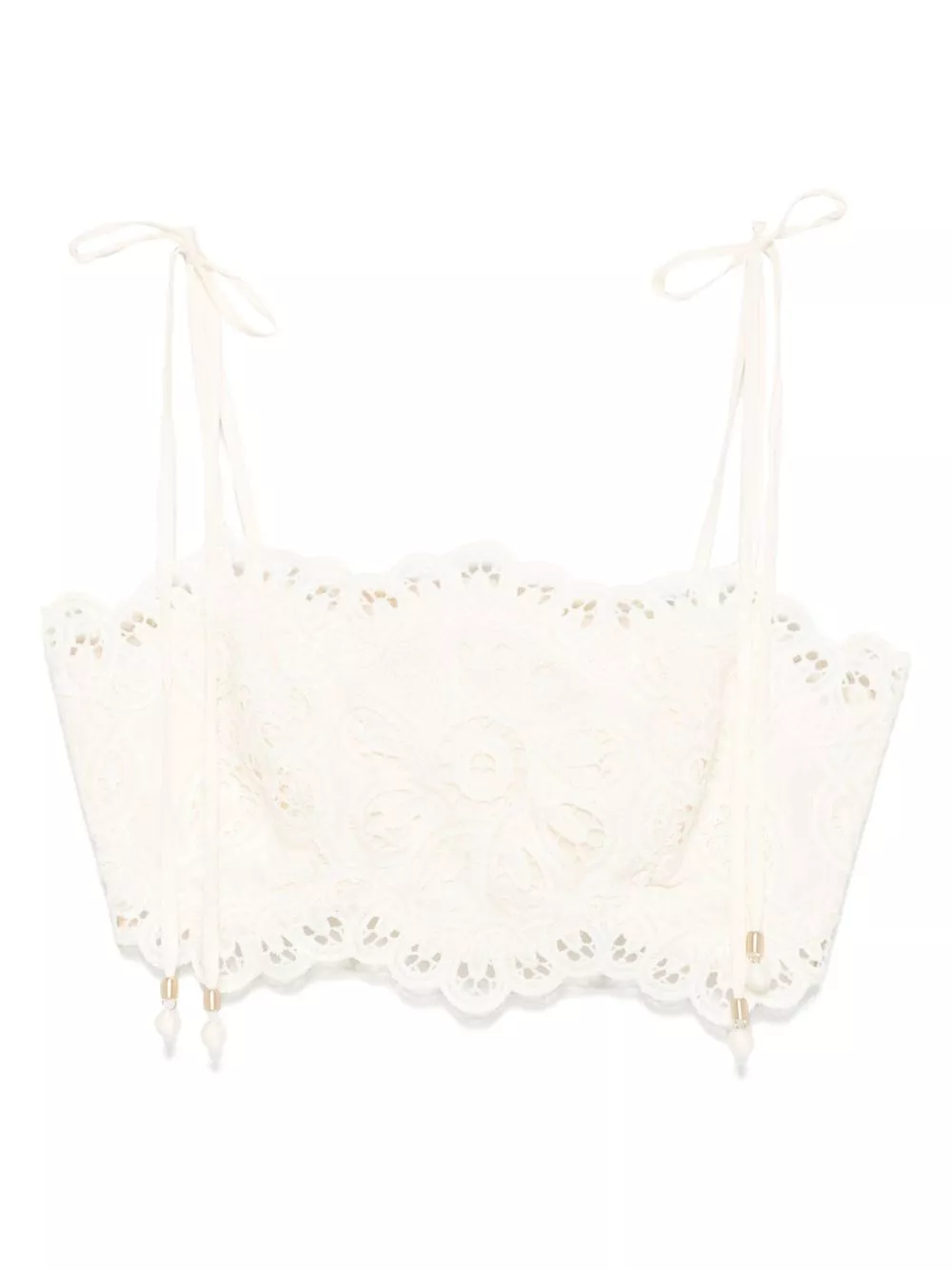 Corsetto ricamato rhiannon di Zimmermann