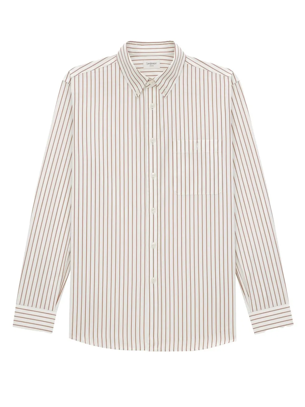 CAMICIA CASSANDRE IN POPELINE DI COTONE A RIGHE