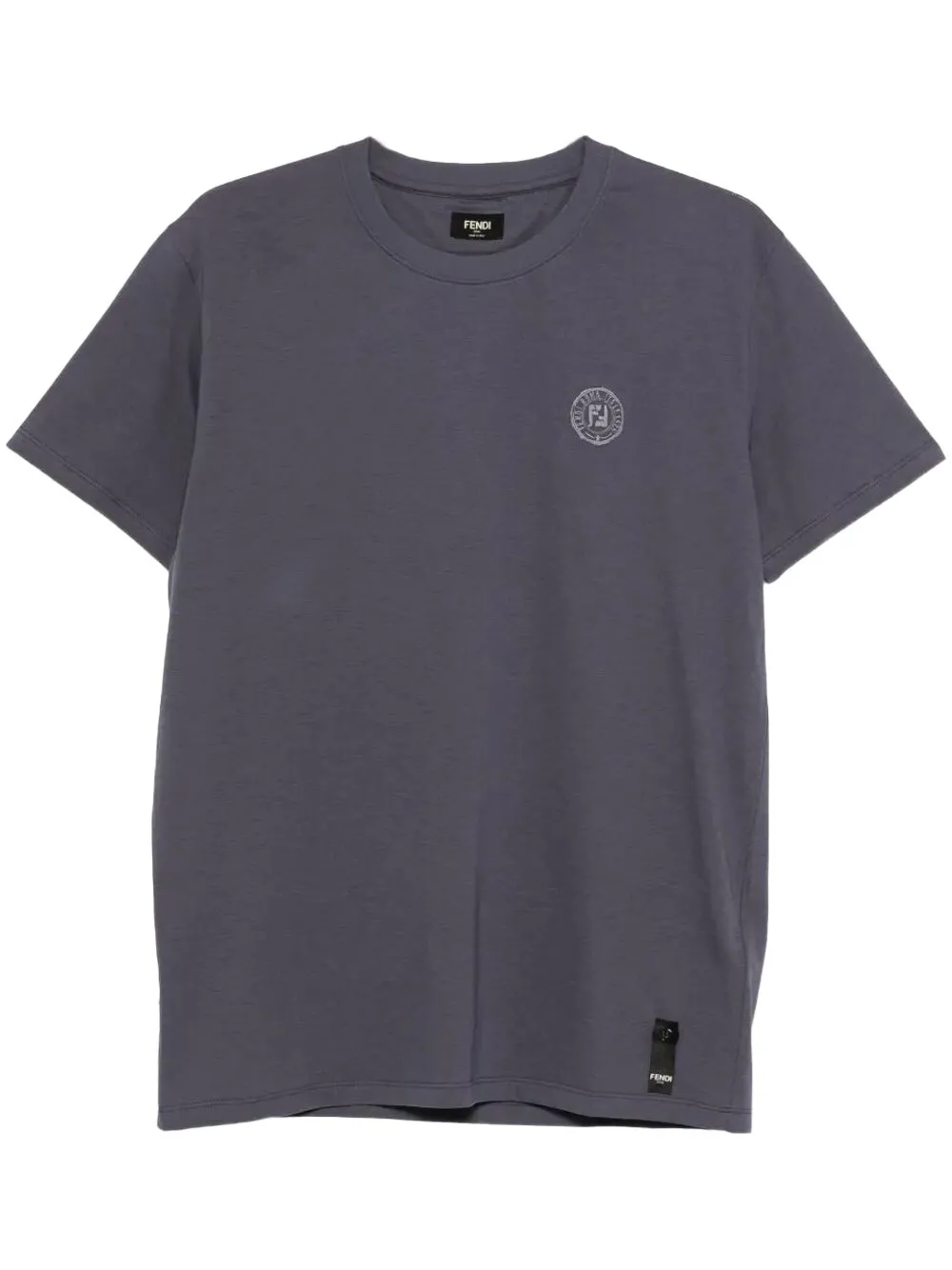 T-SHIRT IN COTONE CON STAMPA LOGO FF POSTCARDS