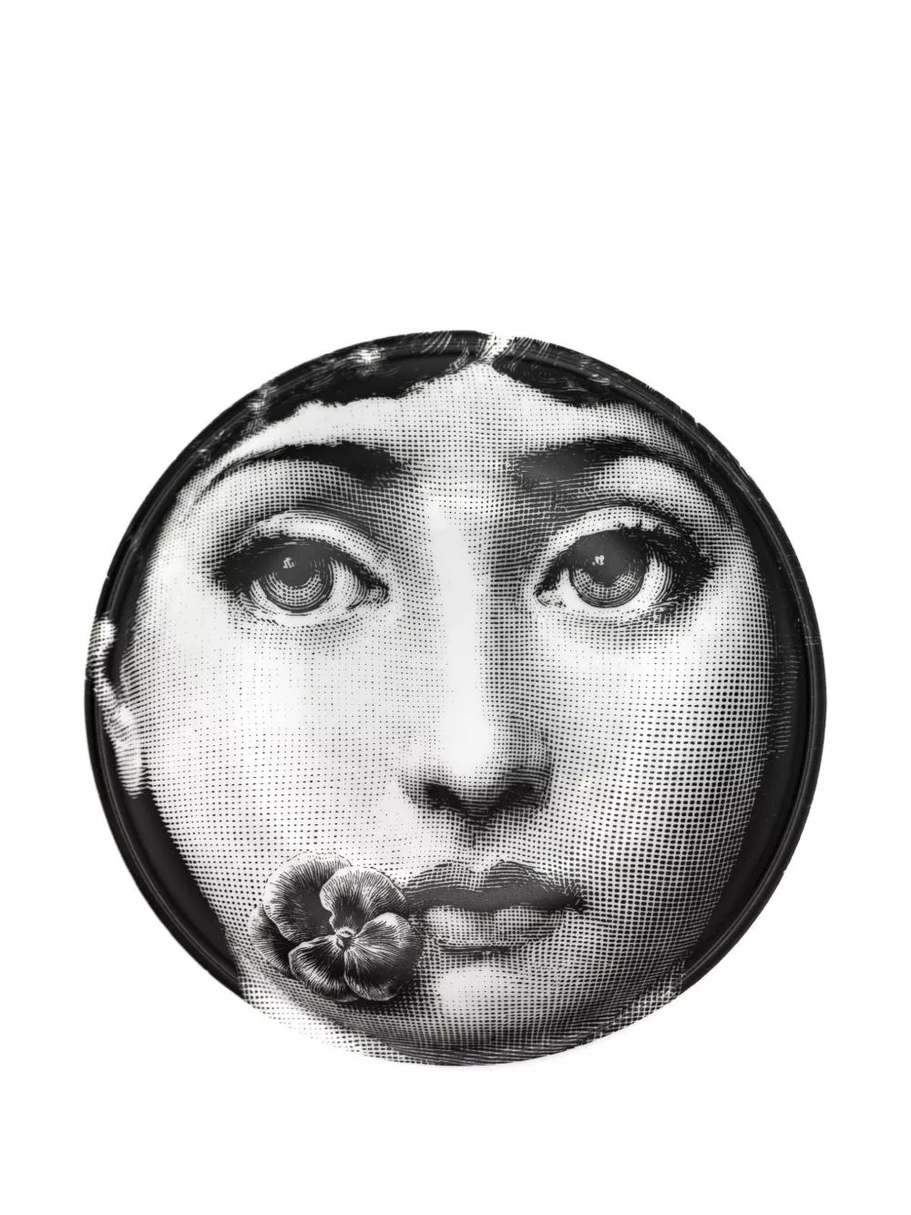 Posacenere rotondo tema e variazioni n.137 di Fornasetti