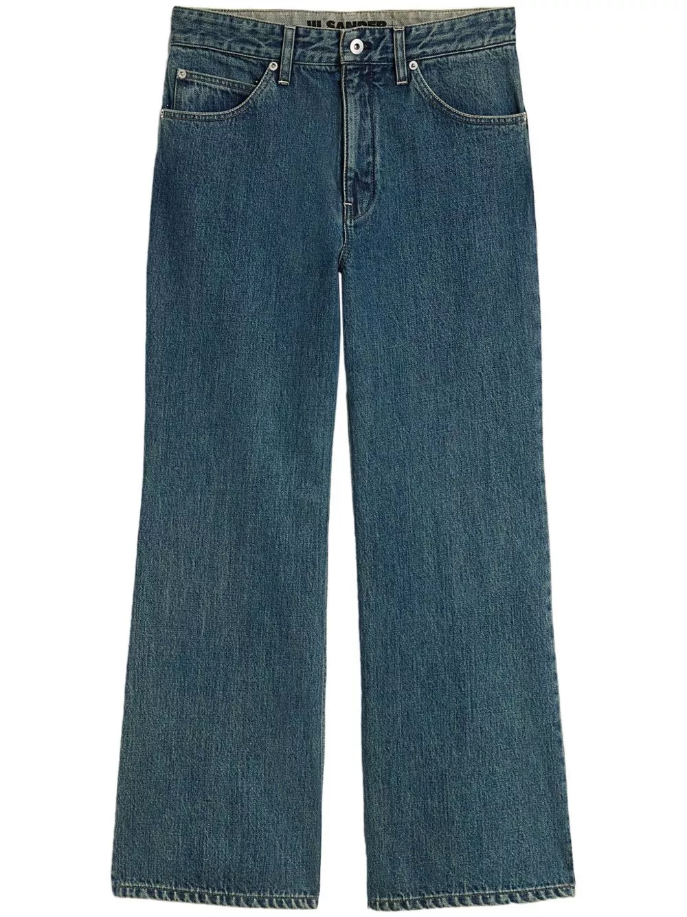 Jeans denim ampio di Jil sander