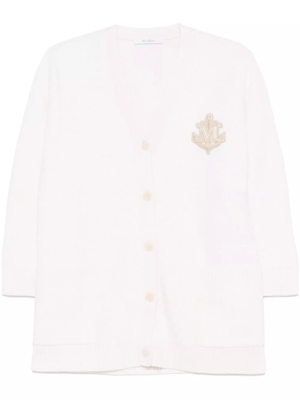 Cardigan in lana cashmere di Max mara