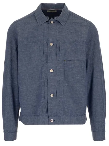 Al Duca D'aosta 1902 Uomo Overshirt in chambray
