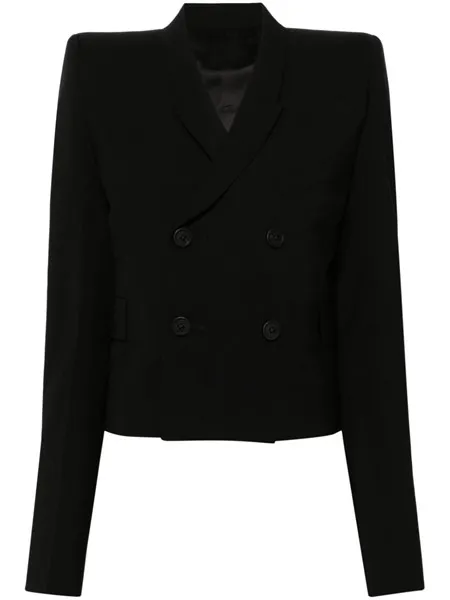 Rick Owens Donna Blazer corto lana