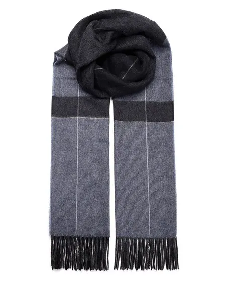 Al Duca D'aosta Uomo Sciarpa check grigia