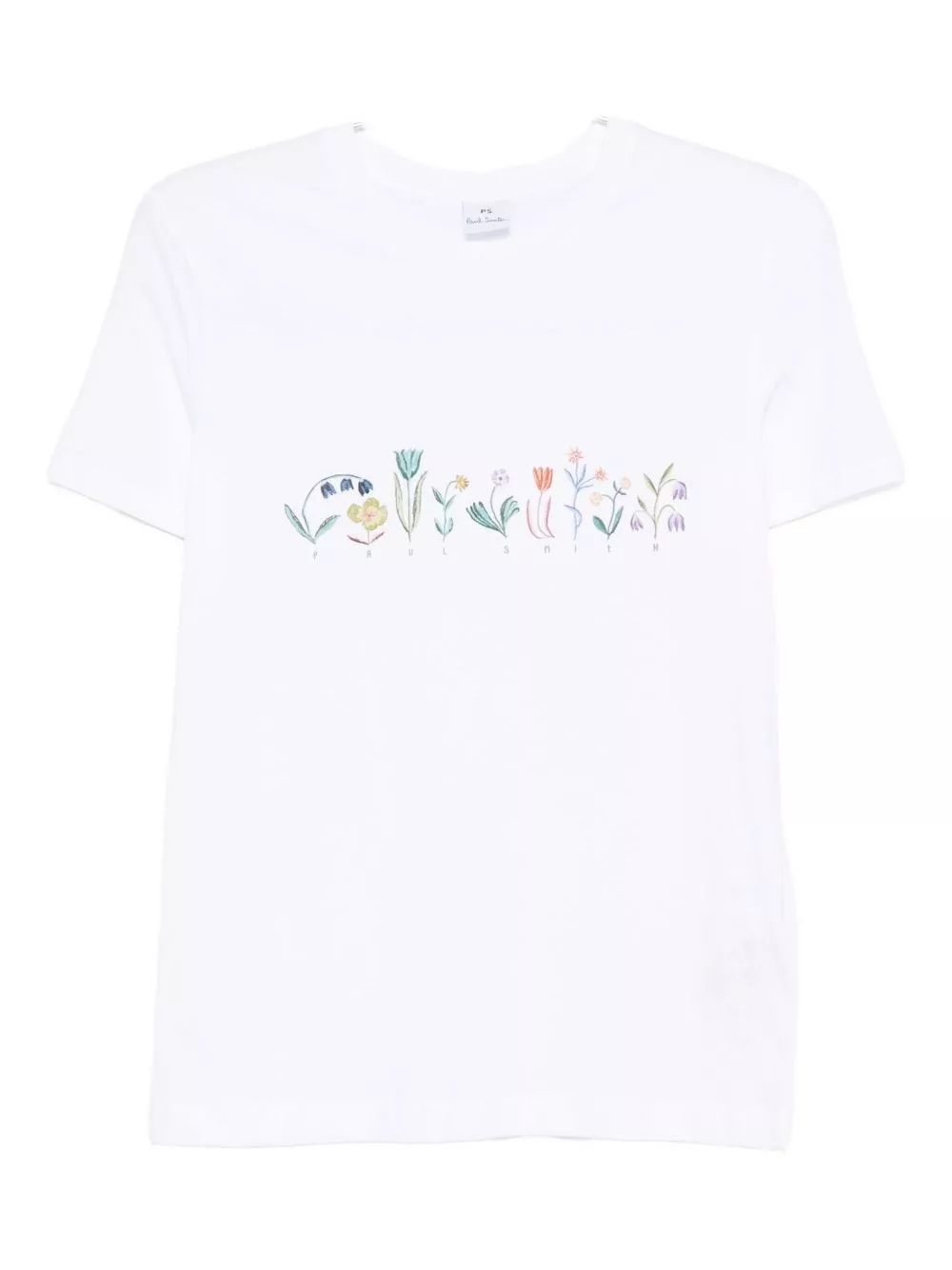 T-shirt stampa bloom in cotone di Ps paul smith