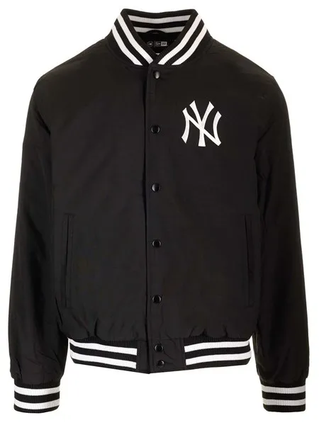 New Era Uomo Giacca varsity nera