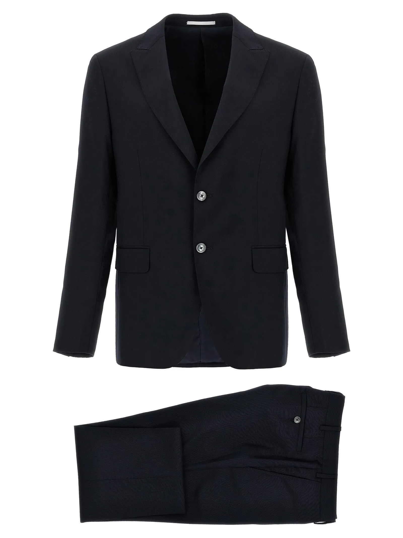 Wool Dress - Ceremony Line Suits Blu