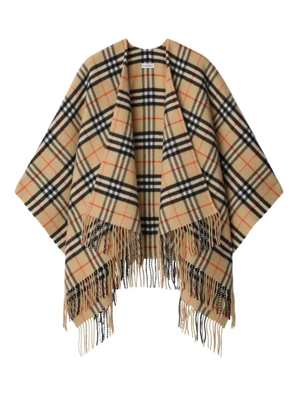 MANTELLA IN LANA E CASHMERE CHECK