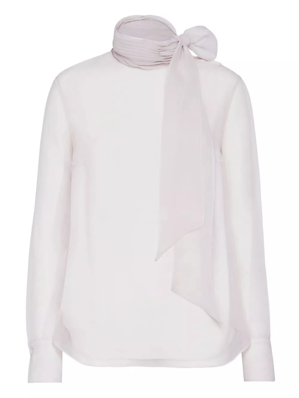 Blusa in seta di Brunello cucinelli