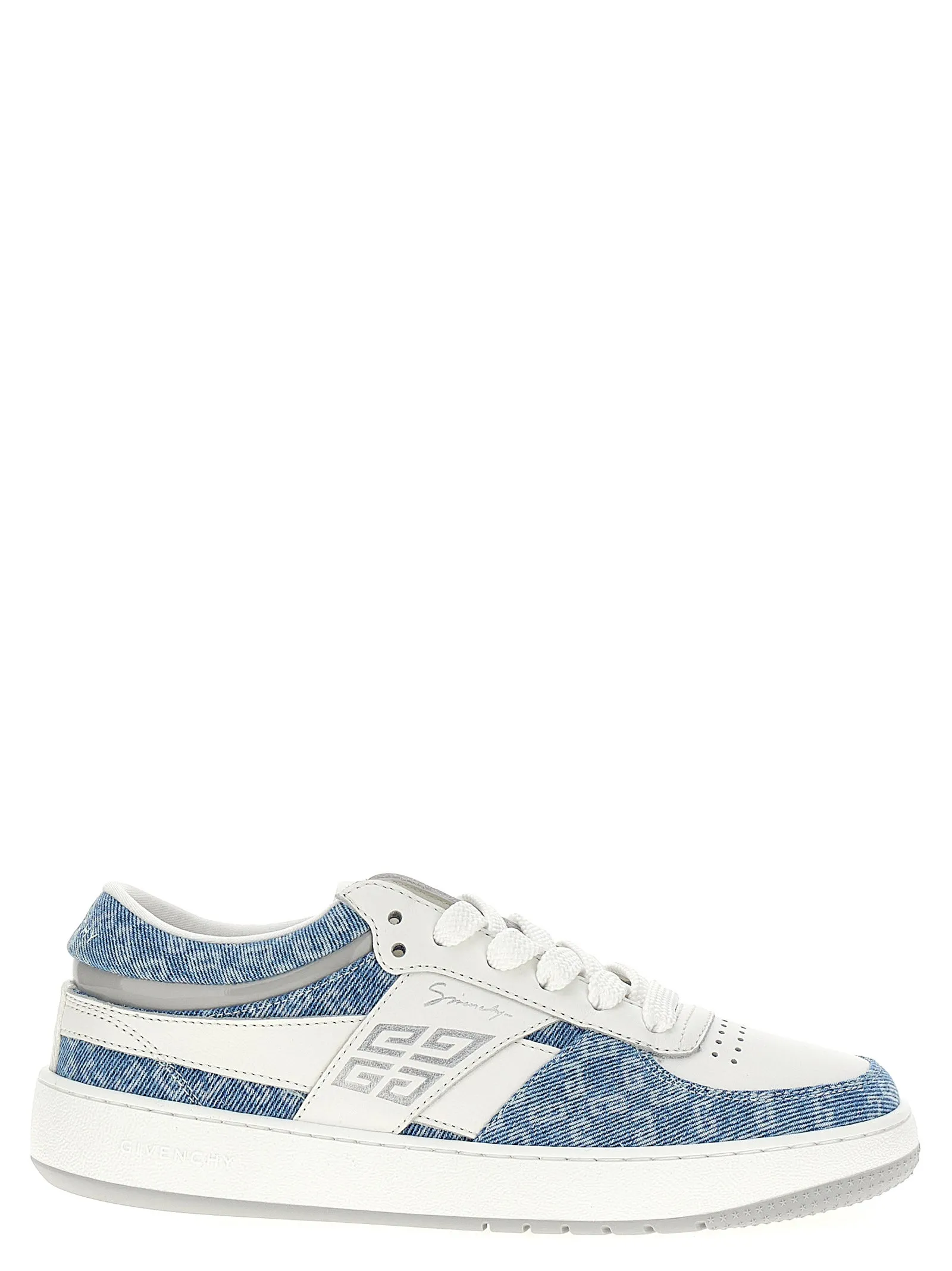 Lace Up Sneakers Blu