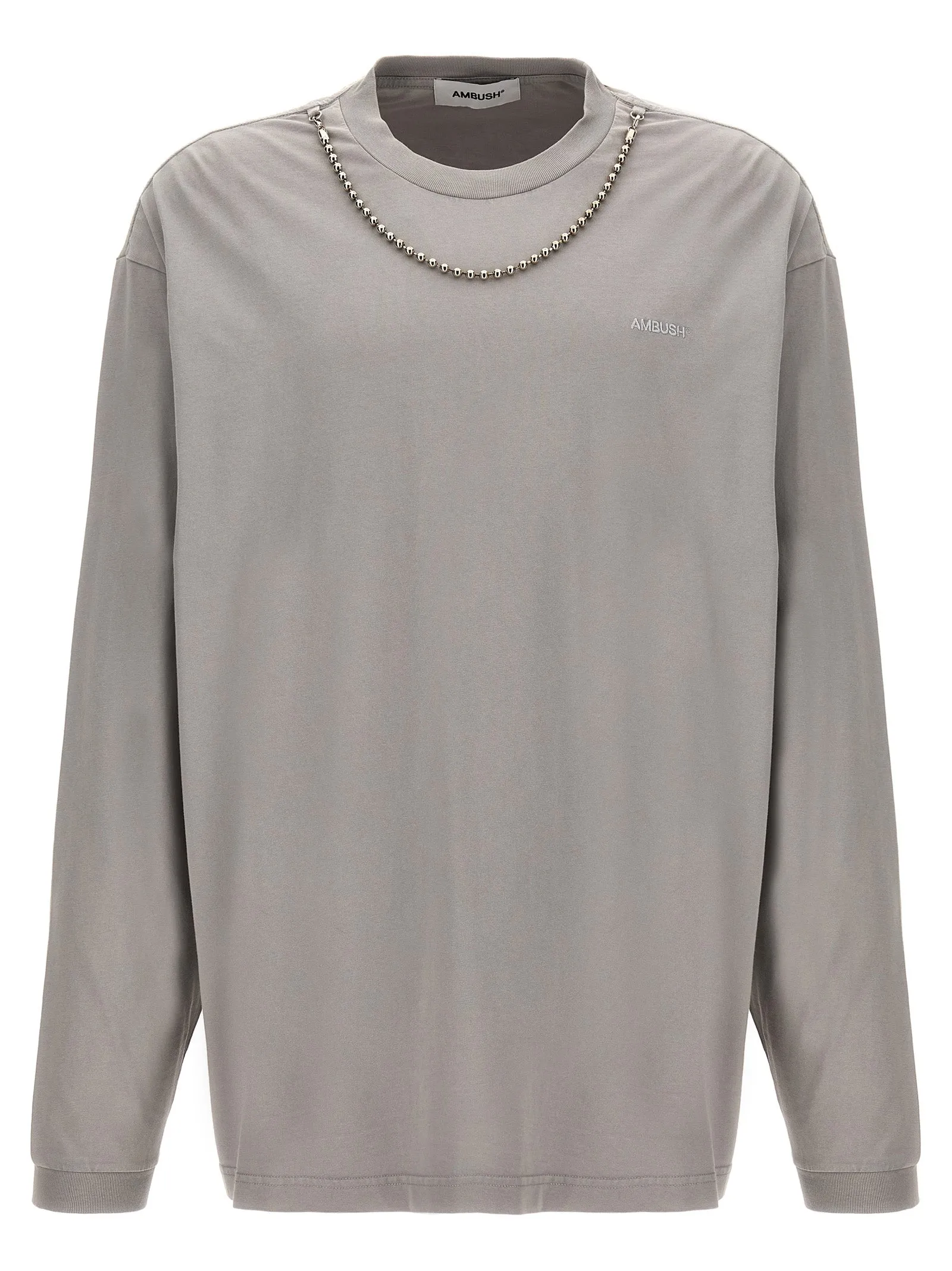 Ballchain T Shirt Grigio