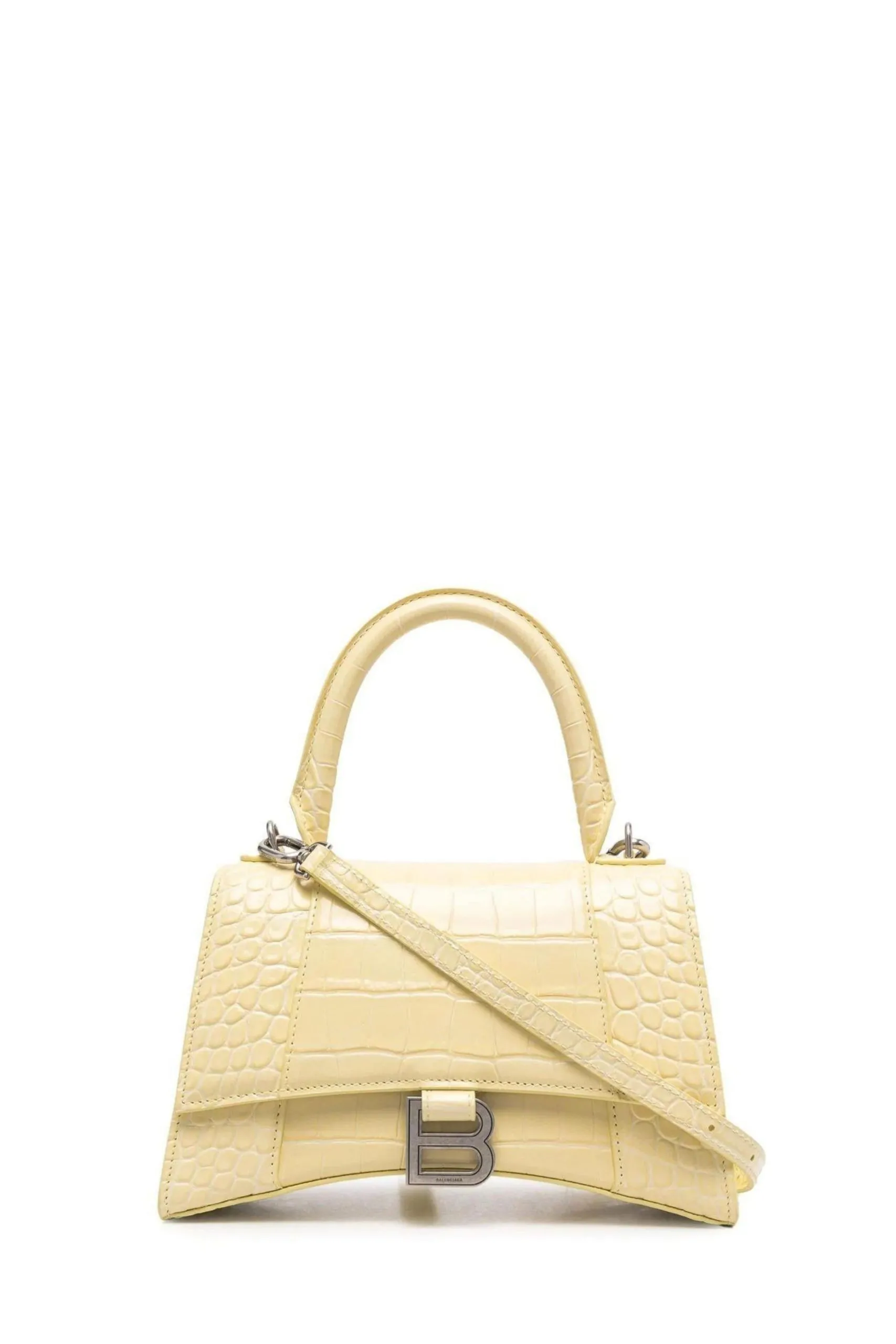 Borsa Hourglass Media con Stampa Cocco