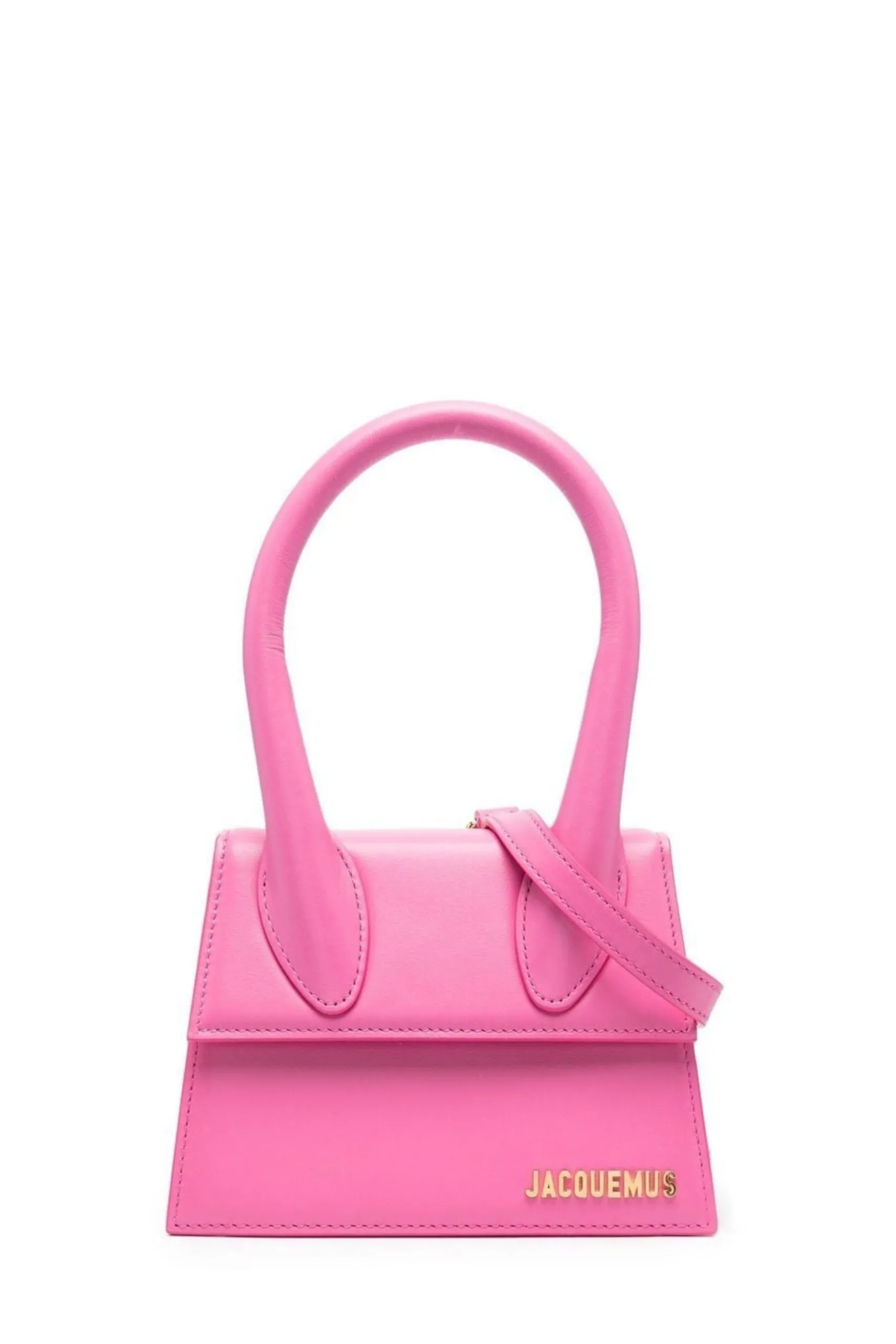 Borsa Le Chiquito Moyen in Pelle Rosa Scuro