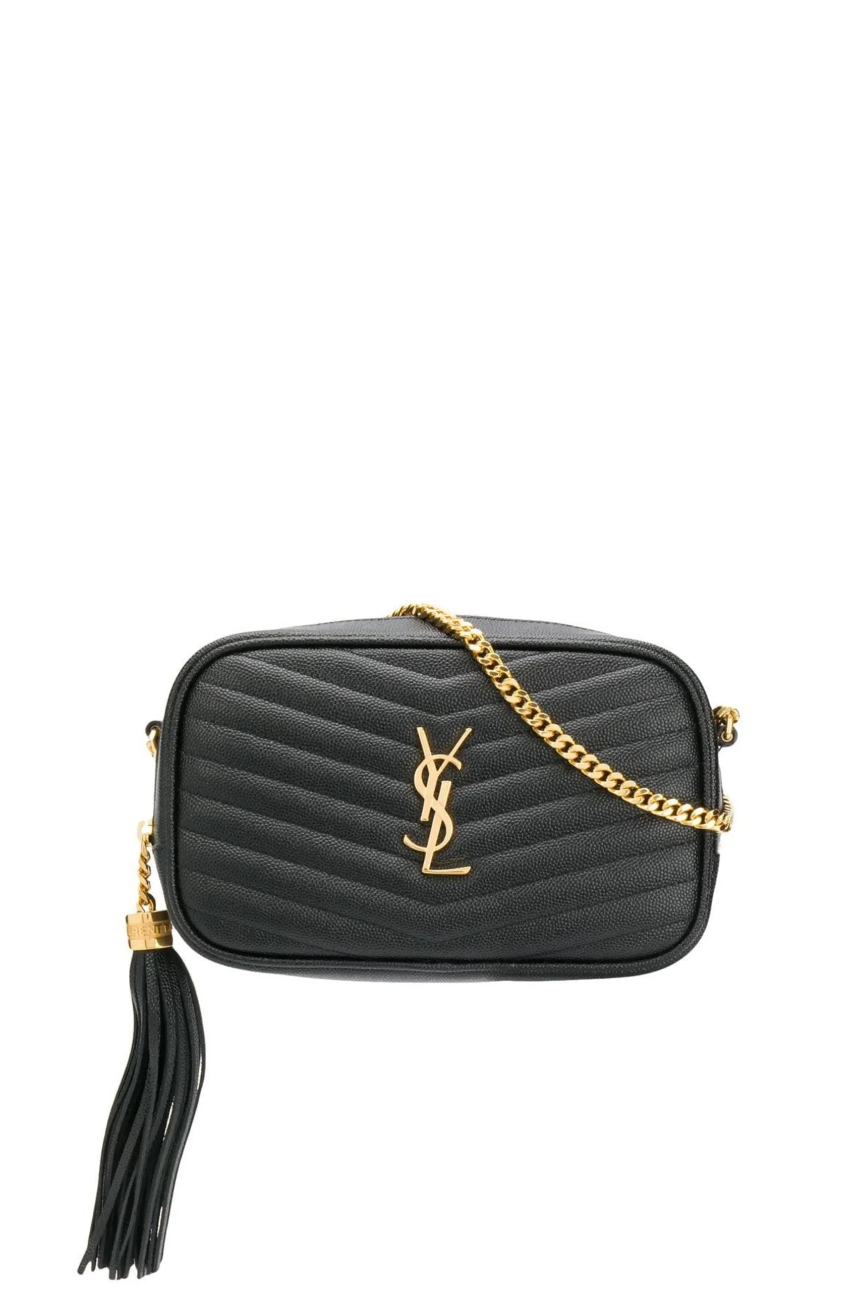 Borsa Lou Piccola Nera e Oro