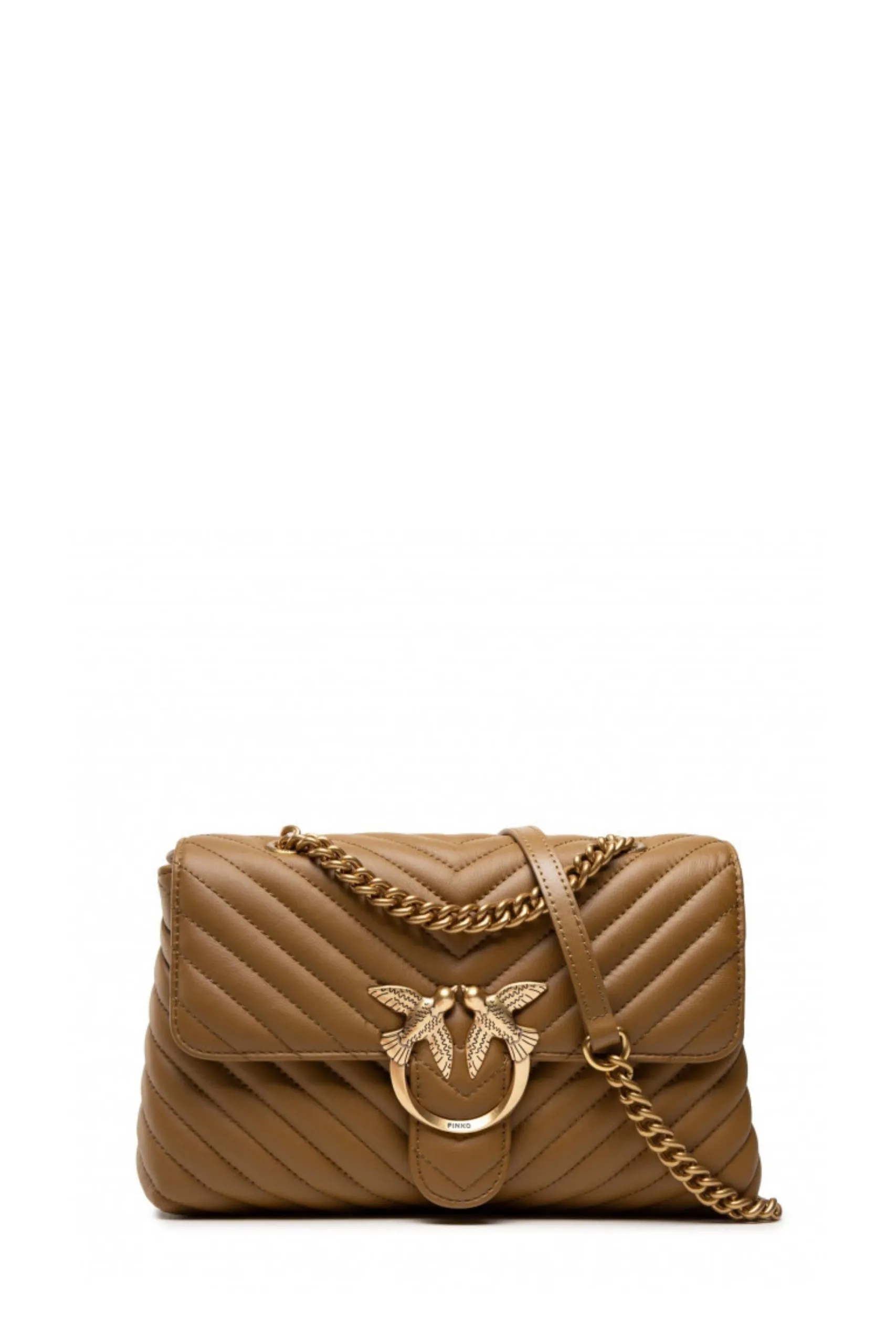 Borsa Love Lady Puff in Pelle Beige