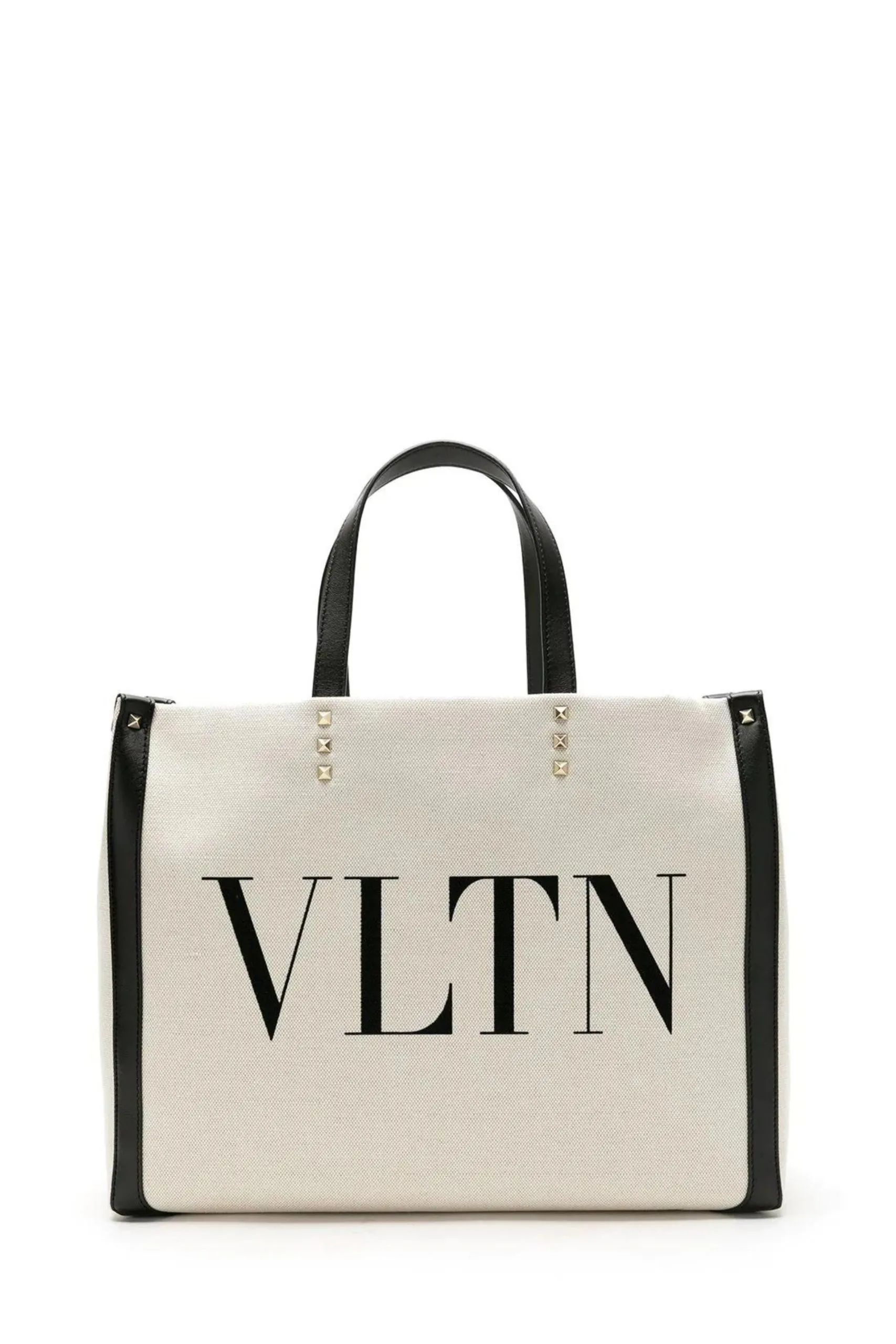 Borsa Tote VLTN in Tela e Pelle