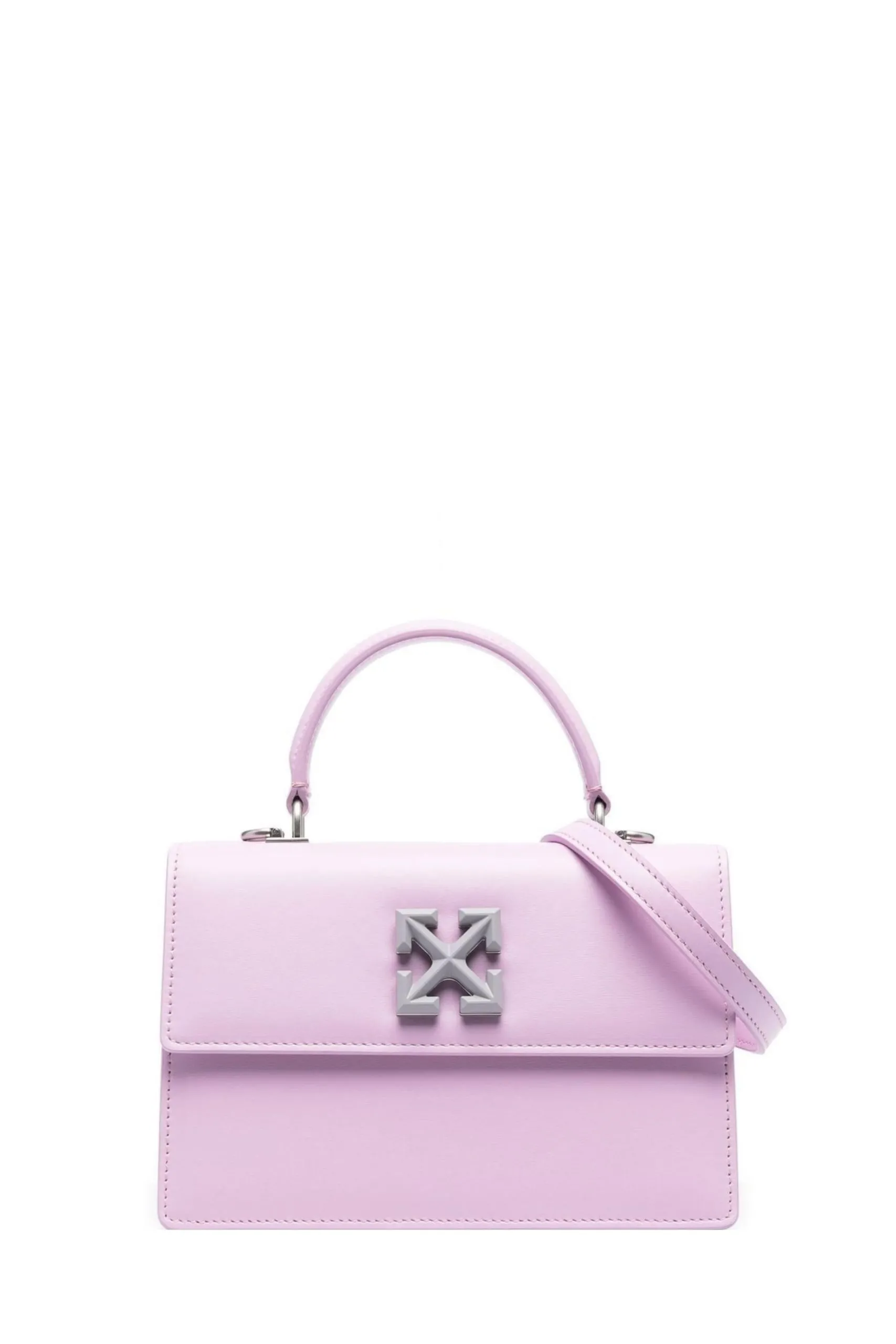 Borsa a Mano Jitney Lilla in Pelle