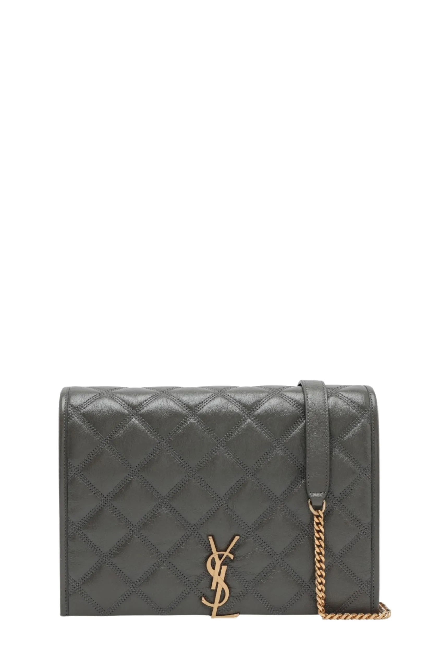 Borsa a Spalla Grande Becky Grigia