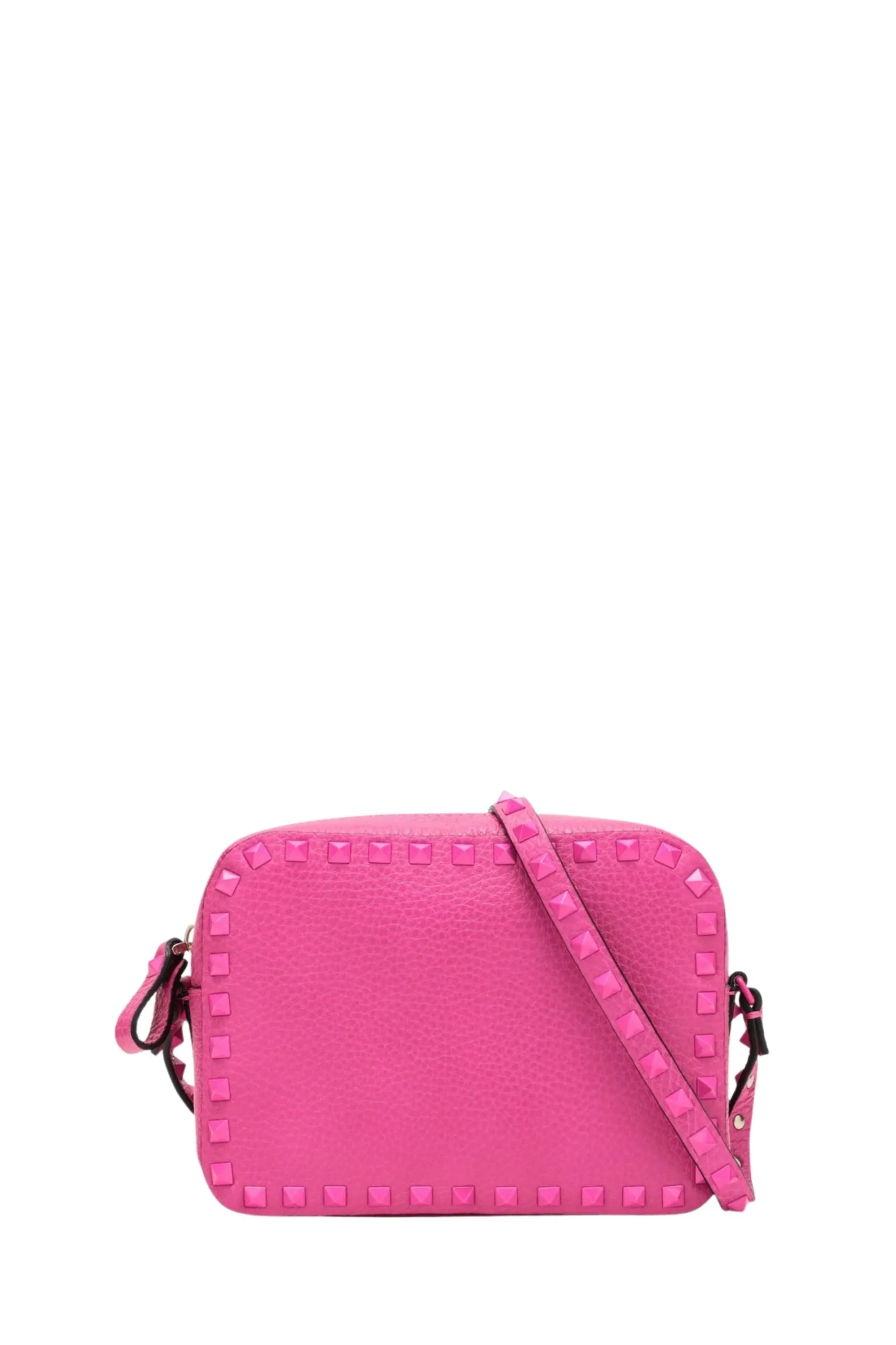Borsa a Tracolla Pink PP in Pelle Rosa