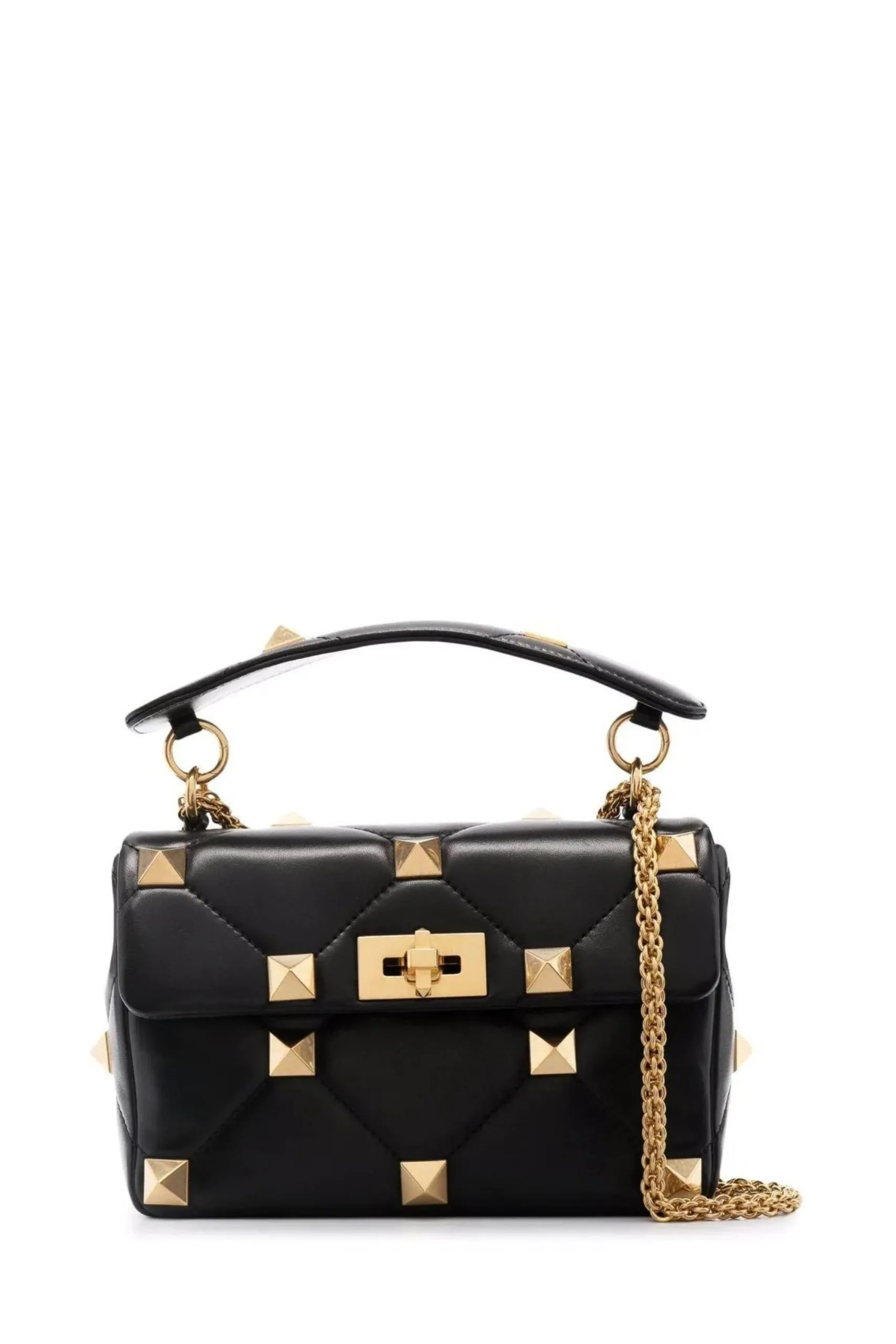 Borsa a Tracolla Roman Stud Nera