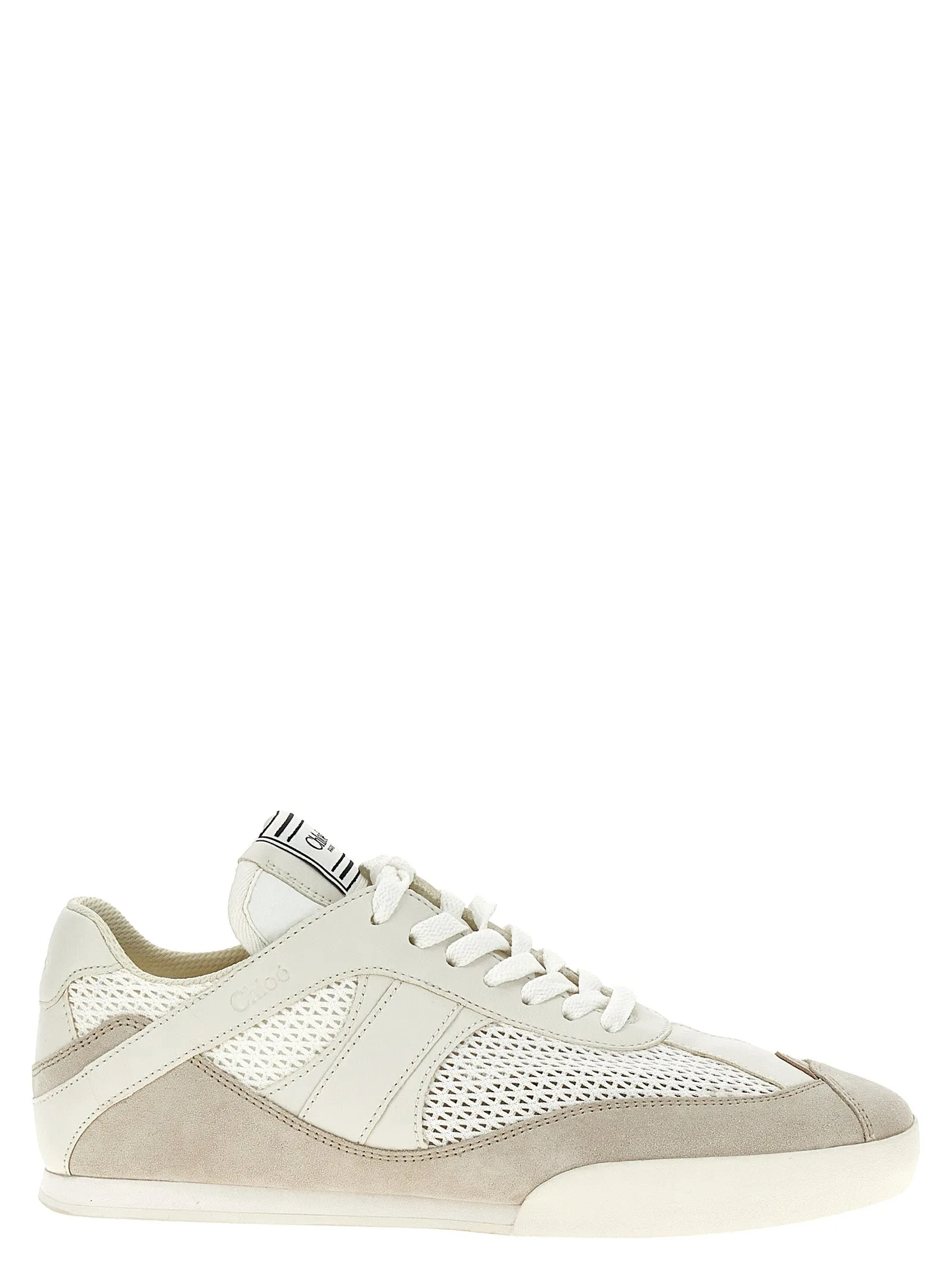 Chloé Kick Sneakers Beige