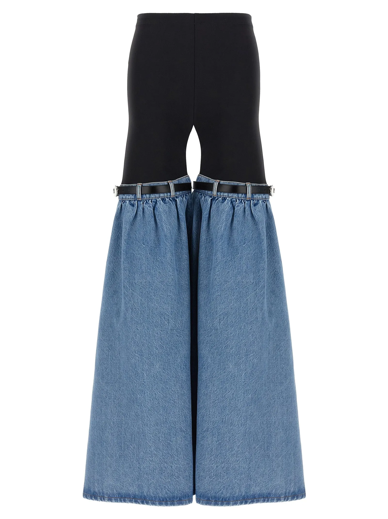 Hybrid Denim Flare Pantaloni Multicolor