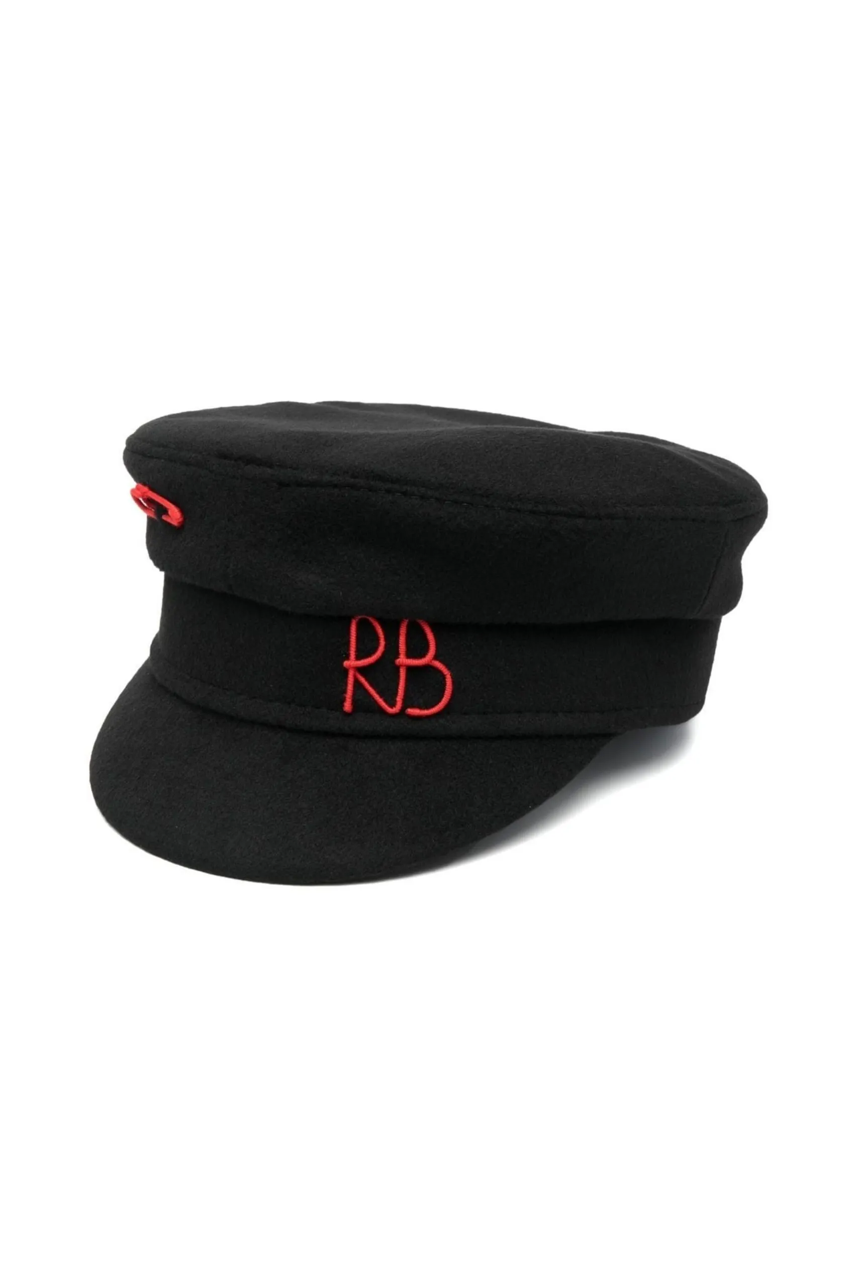 Cappello Baker Boy in Feltro Nero