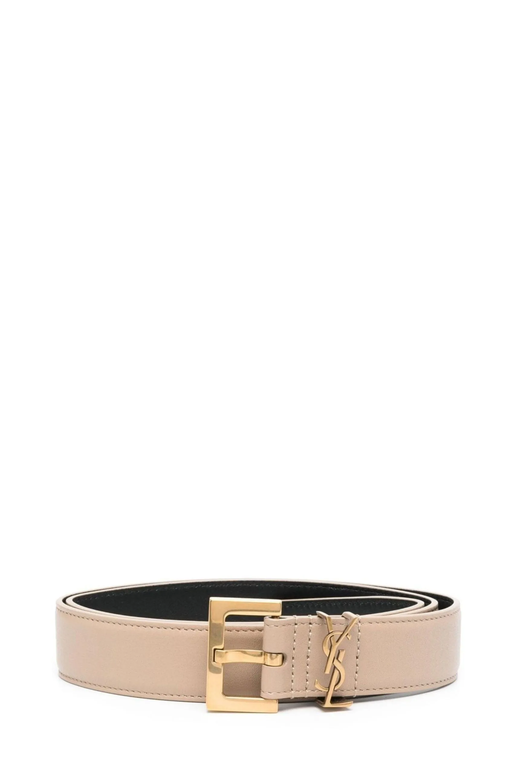 Cintura Monogram Beige Scuro 3 cm