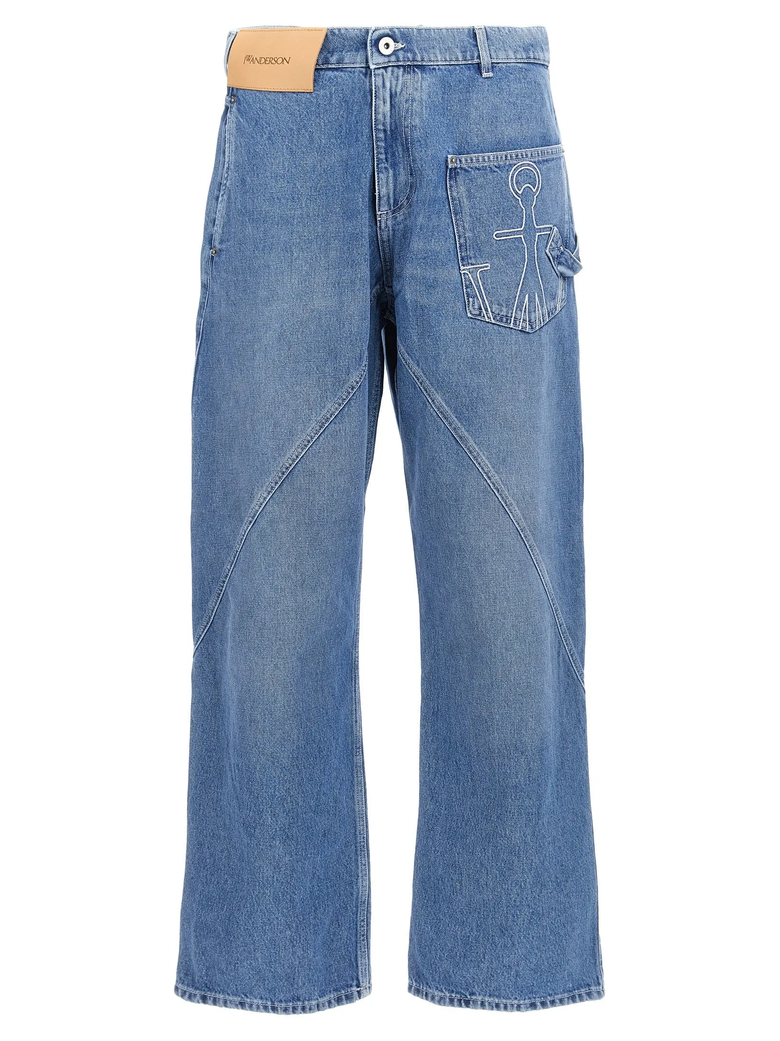 Twisted Workwear Jeans Blu