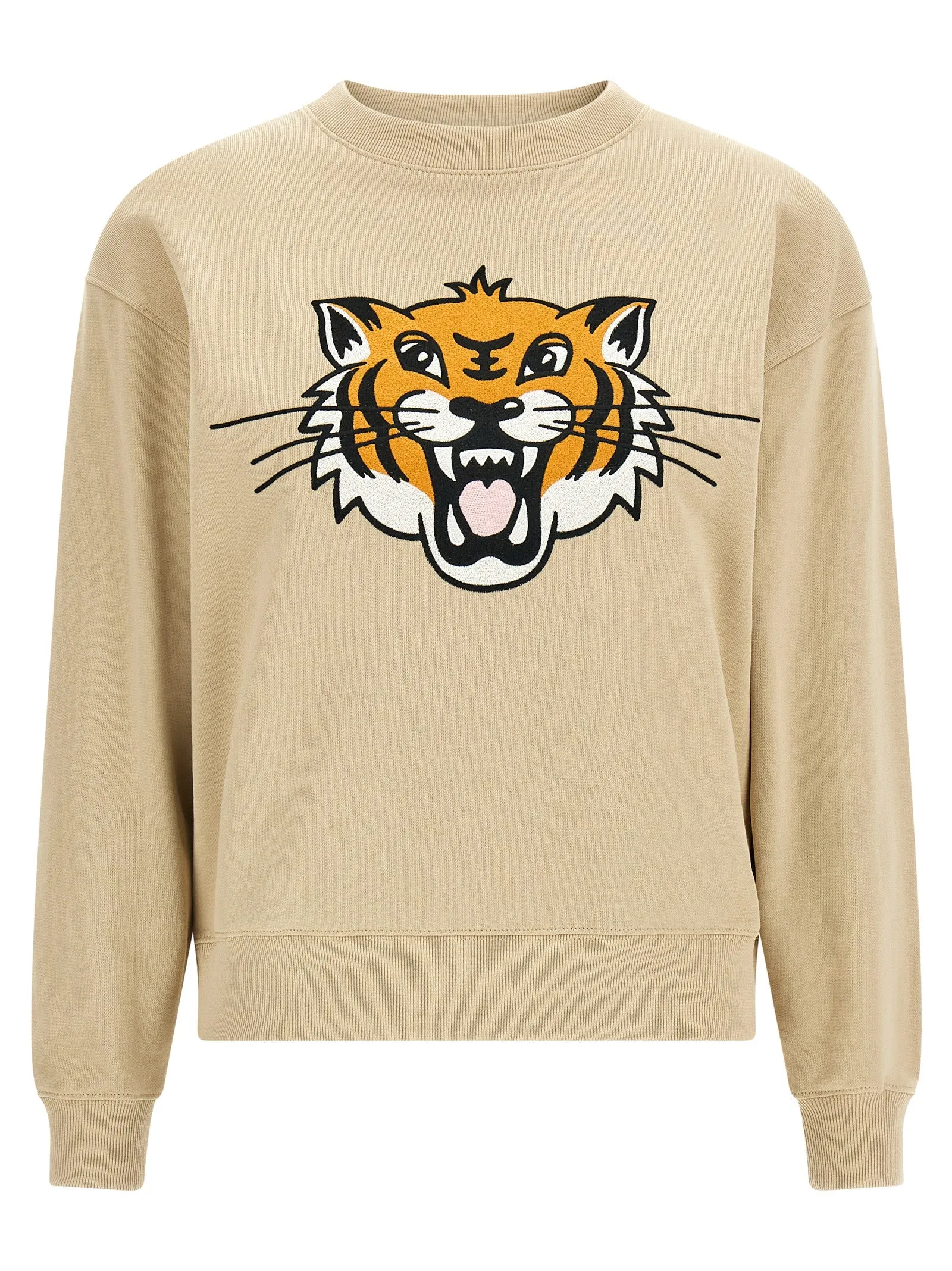 Kenzo Happy Tiger Felpe Beige
