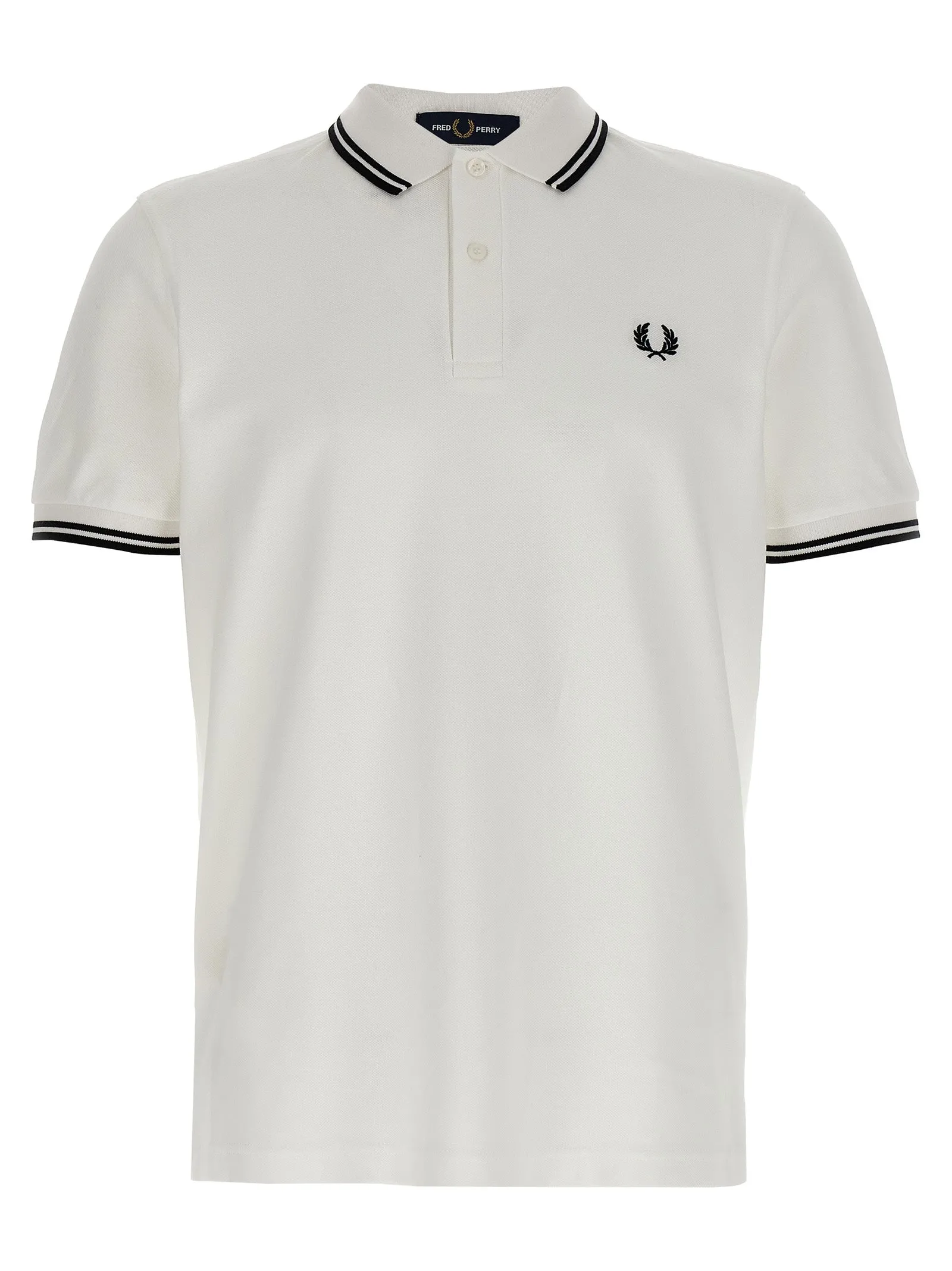 Comme Des GarçOns Shirt X Fred Perry Polo Bianco