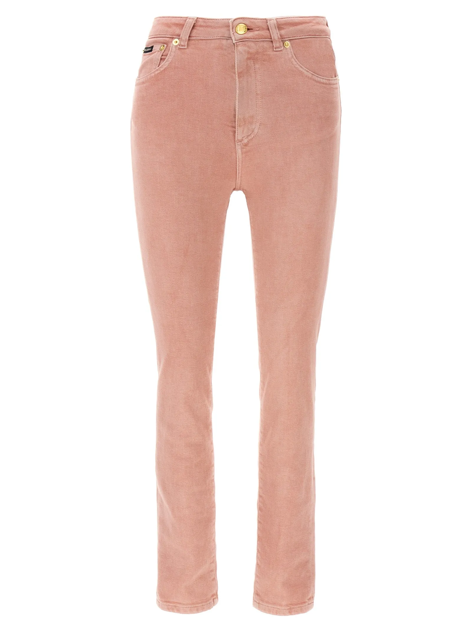 High Waist Jeans Rosa