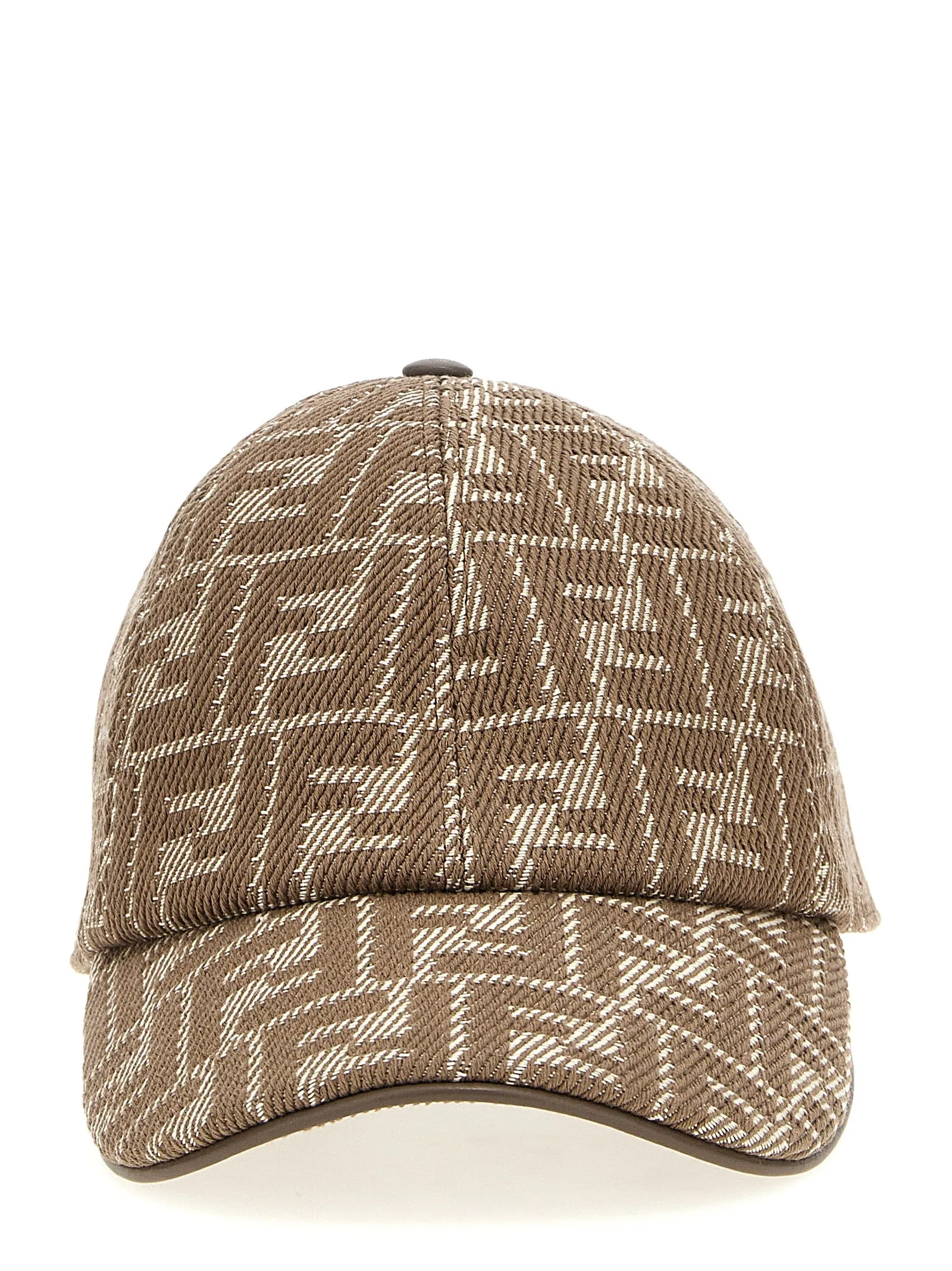 Ff Monogram Cap Cappelli Marrone