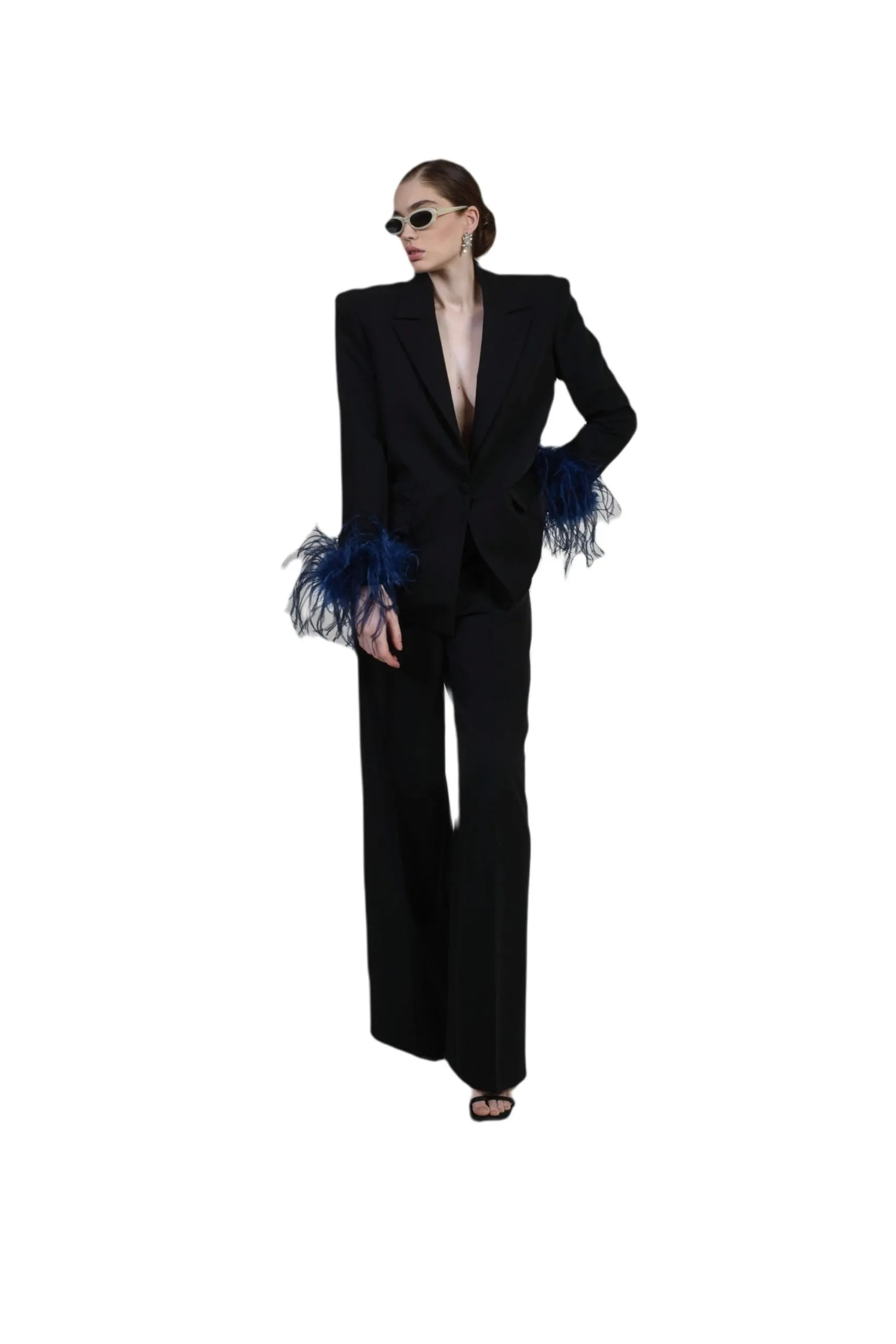 Tailleur Ares Black Blue