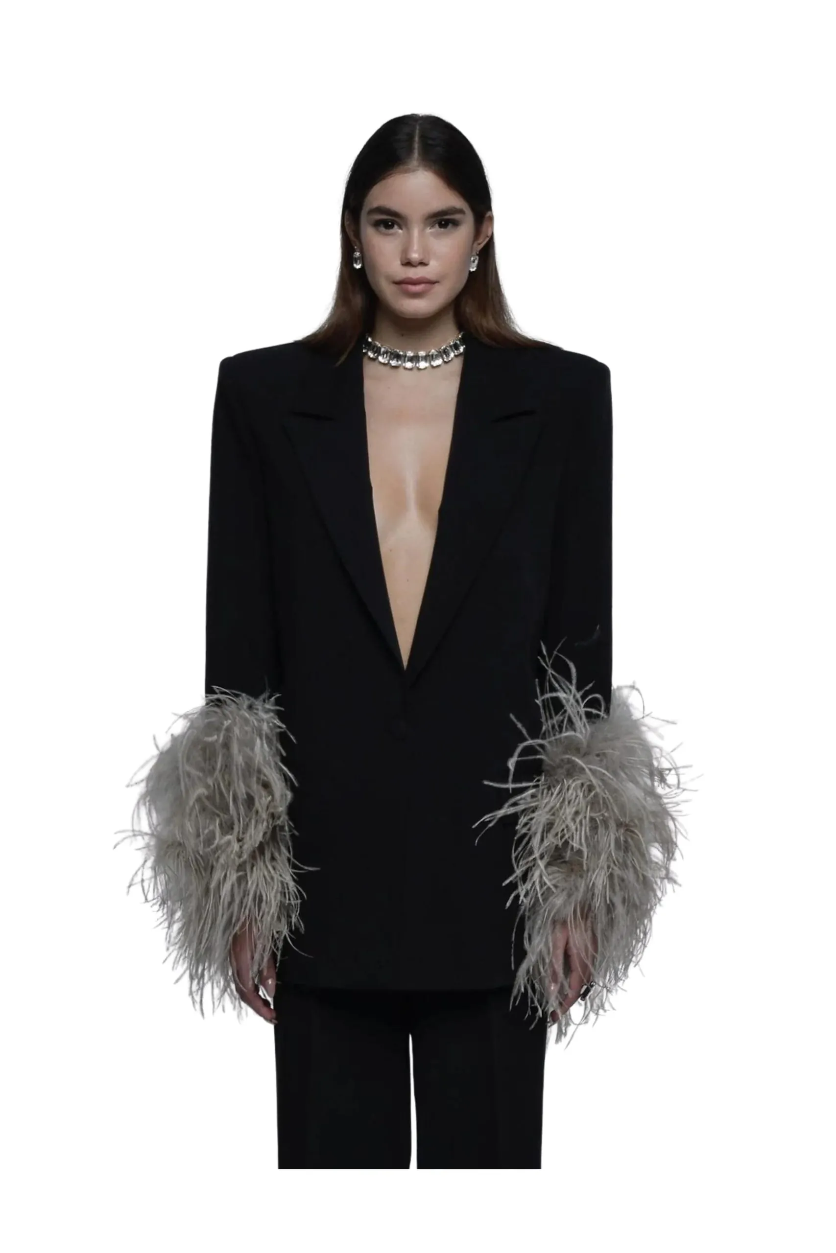 Giacca Double Black Sand