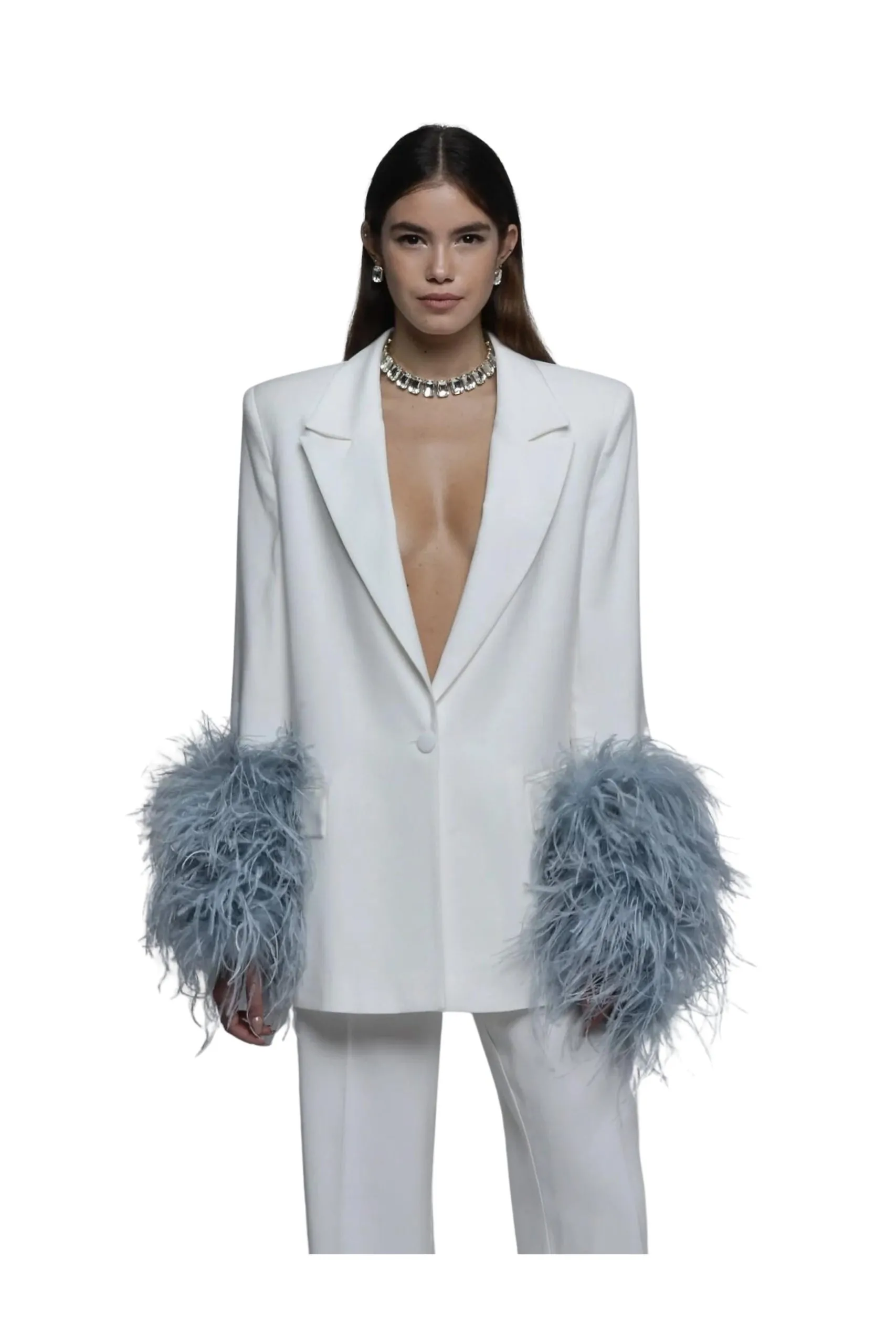 Giacca Double Ivory Ice