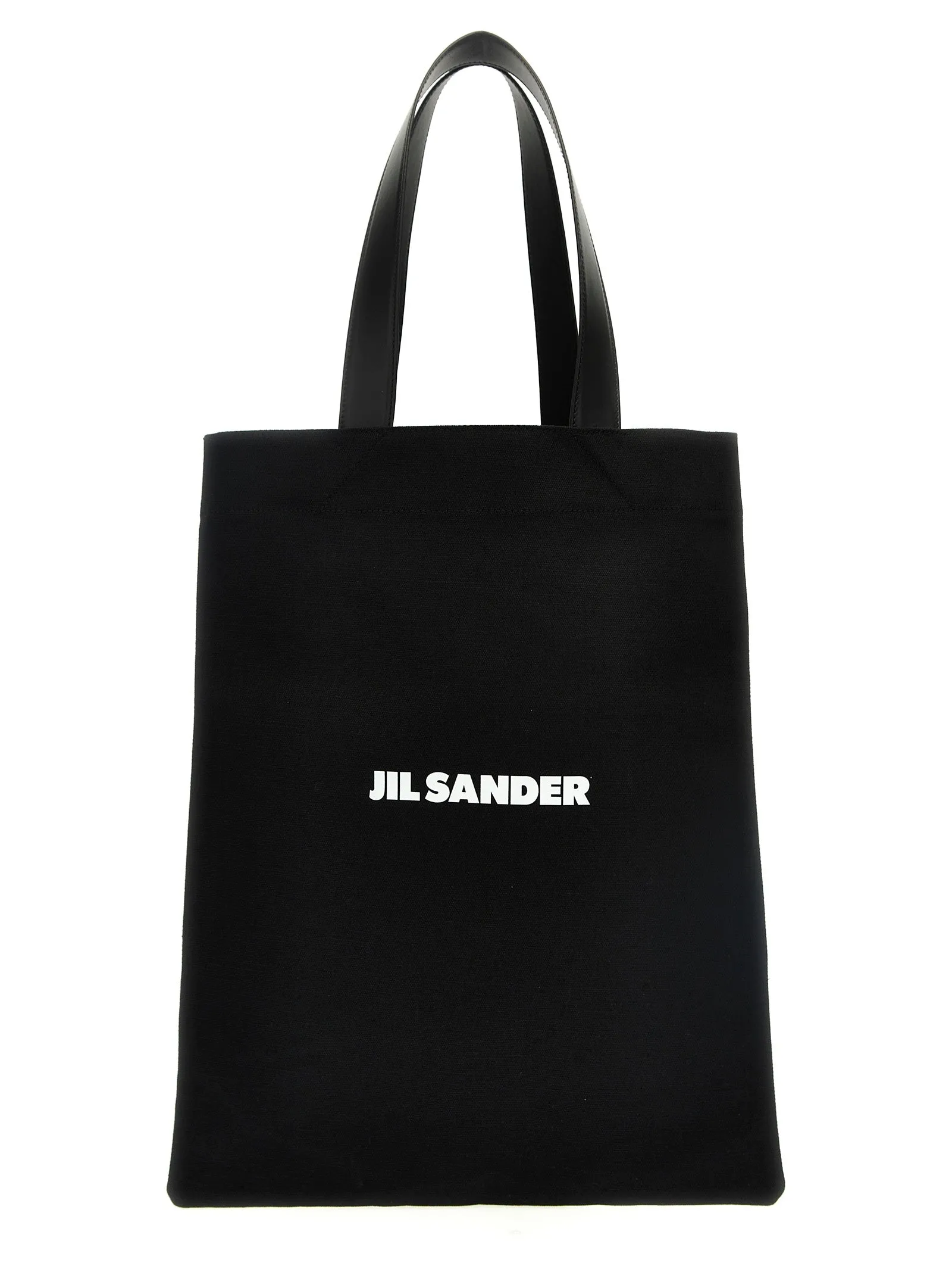 Flat Shopper Tote Nero