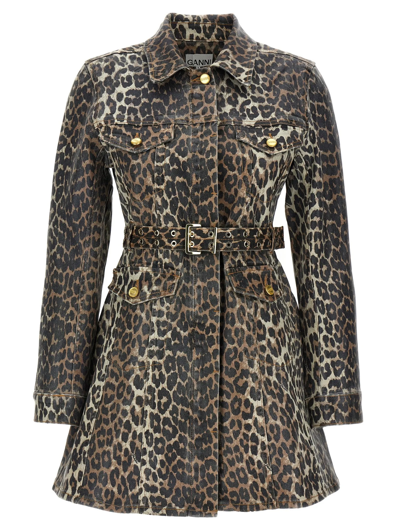 Denim Dress Abiti Multicolor