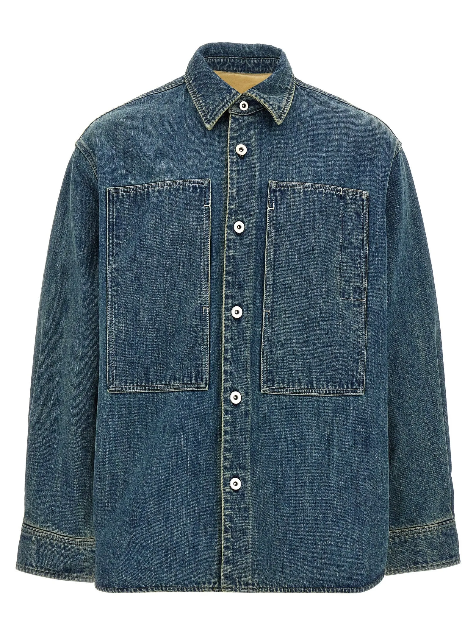 Denim Shirt Camicie Blu