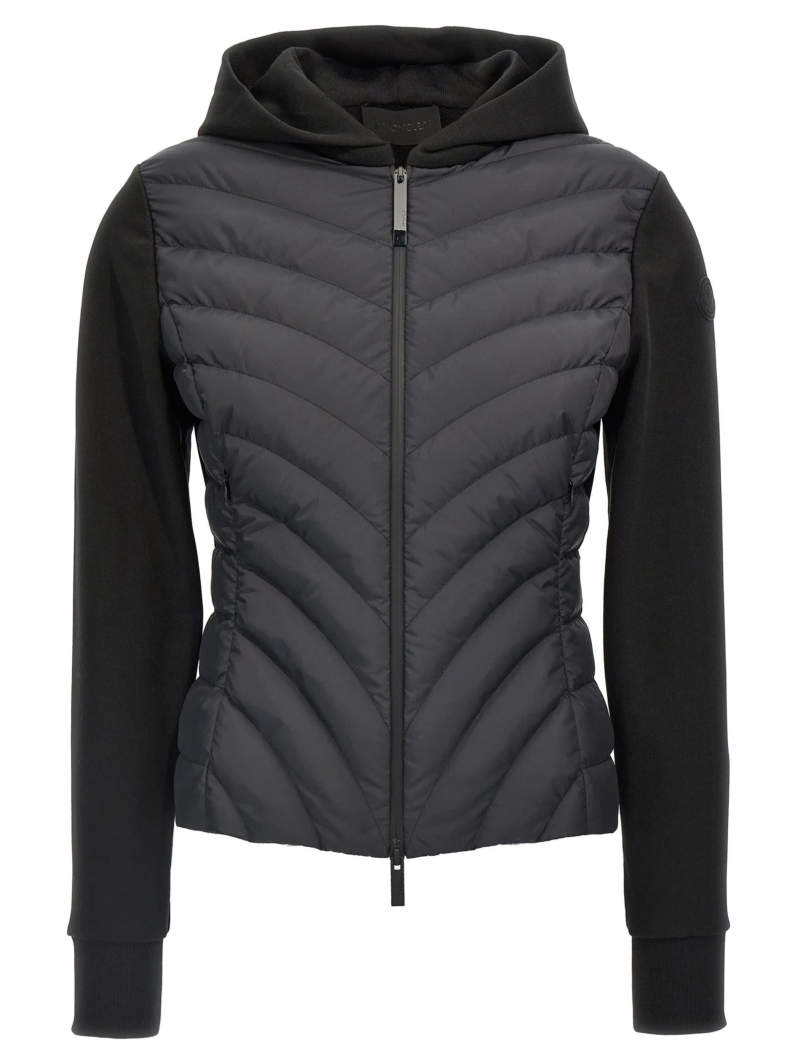 Zip Up Felpe Nero