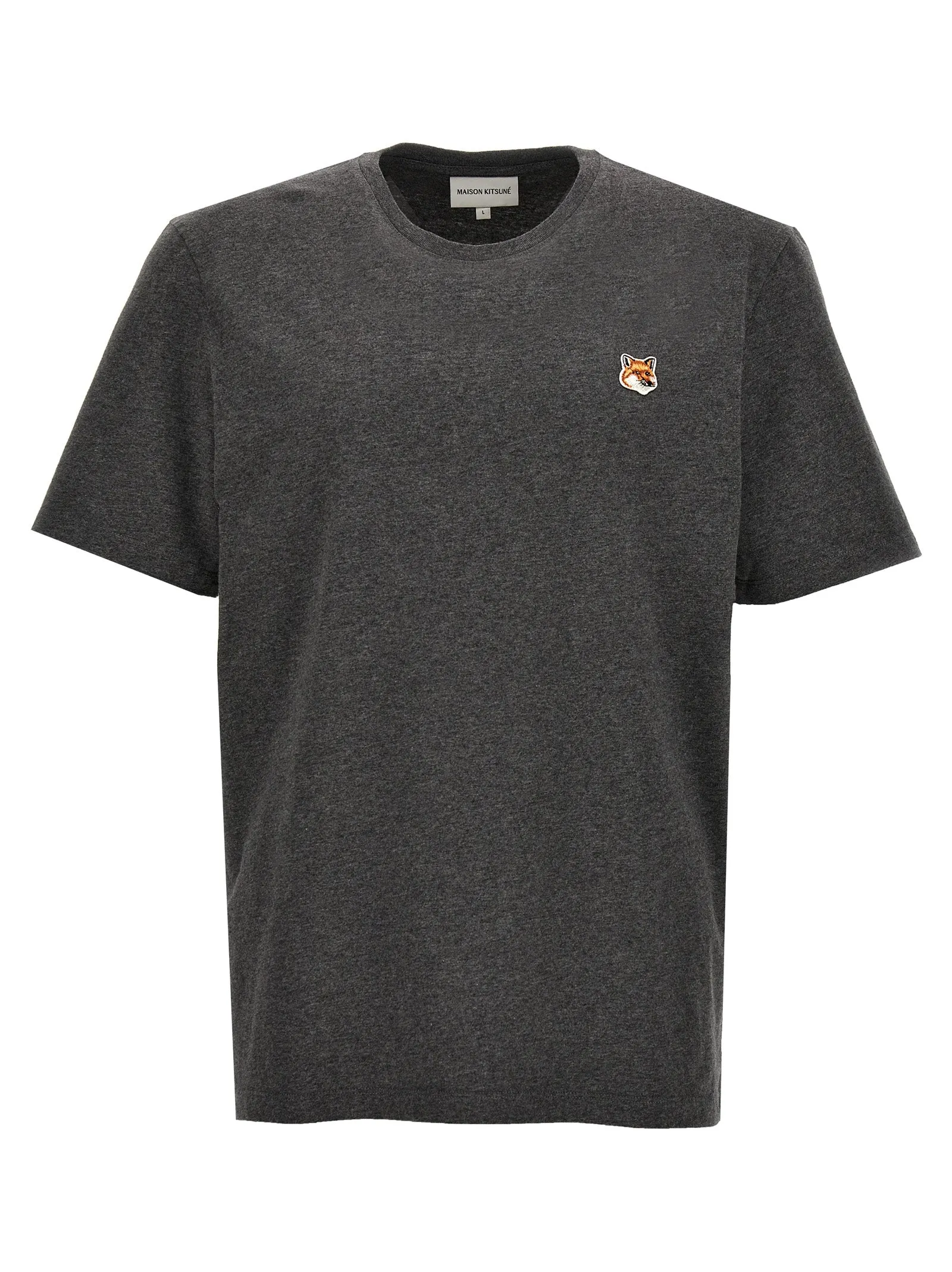Fox Head T Shirt Grigio