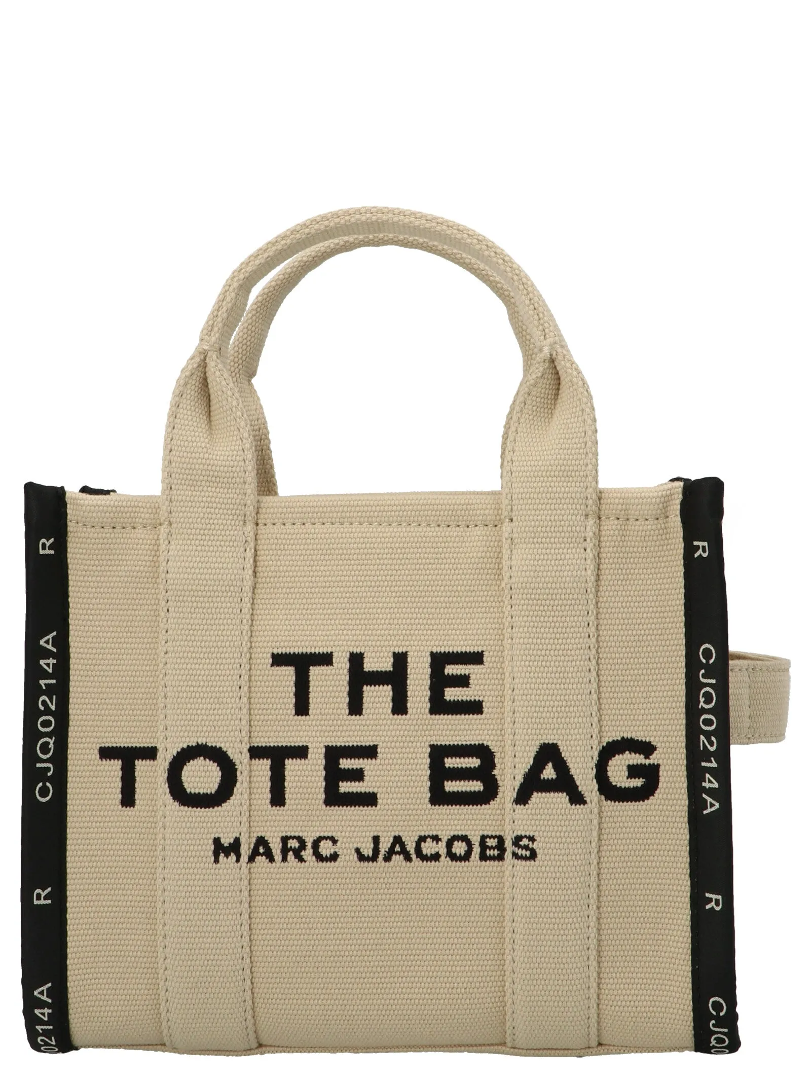 The Jacquard Small Tote Borse A Mano Beige