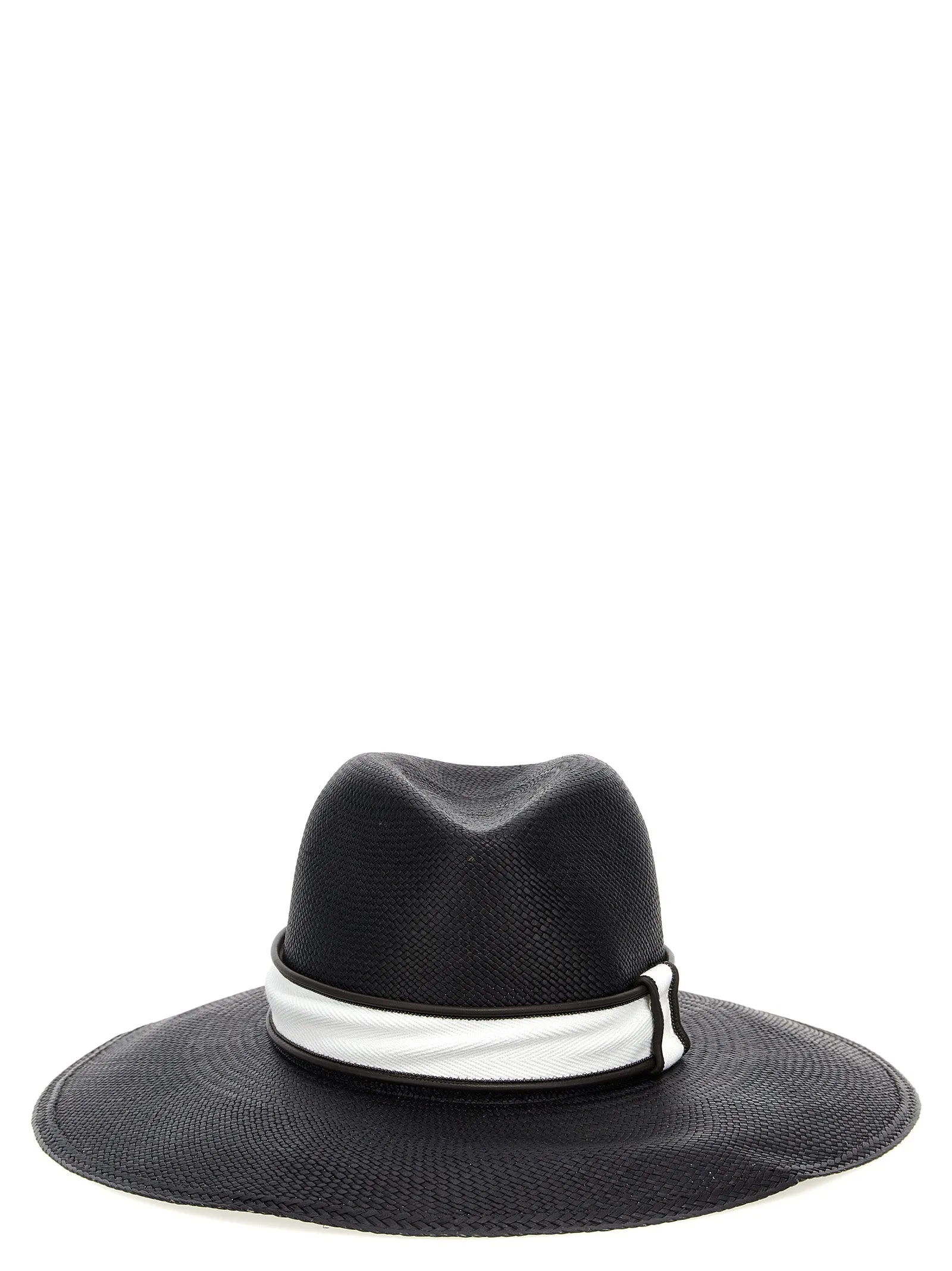 Fedora Straw Cappelli Nero
