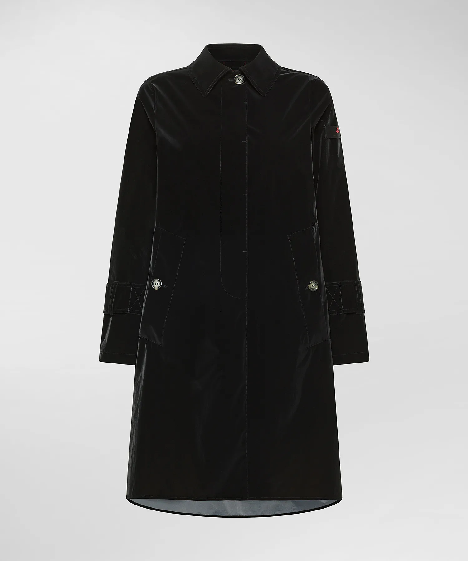 Trench in nylon ripstop