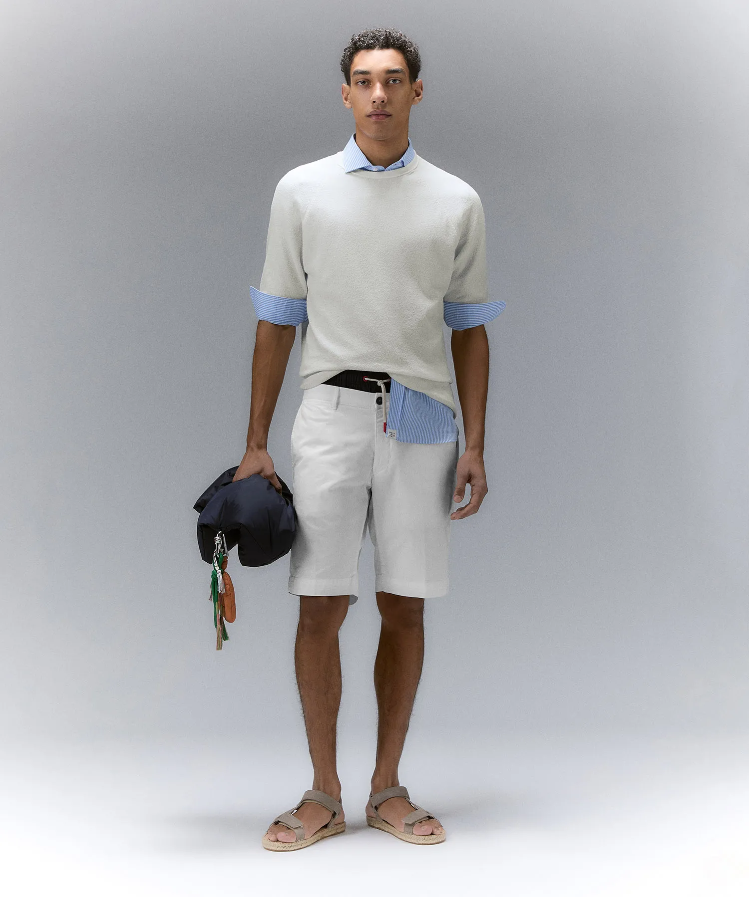 T-shirt effetto spugna