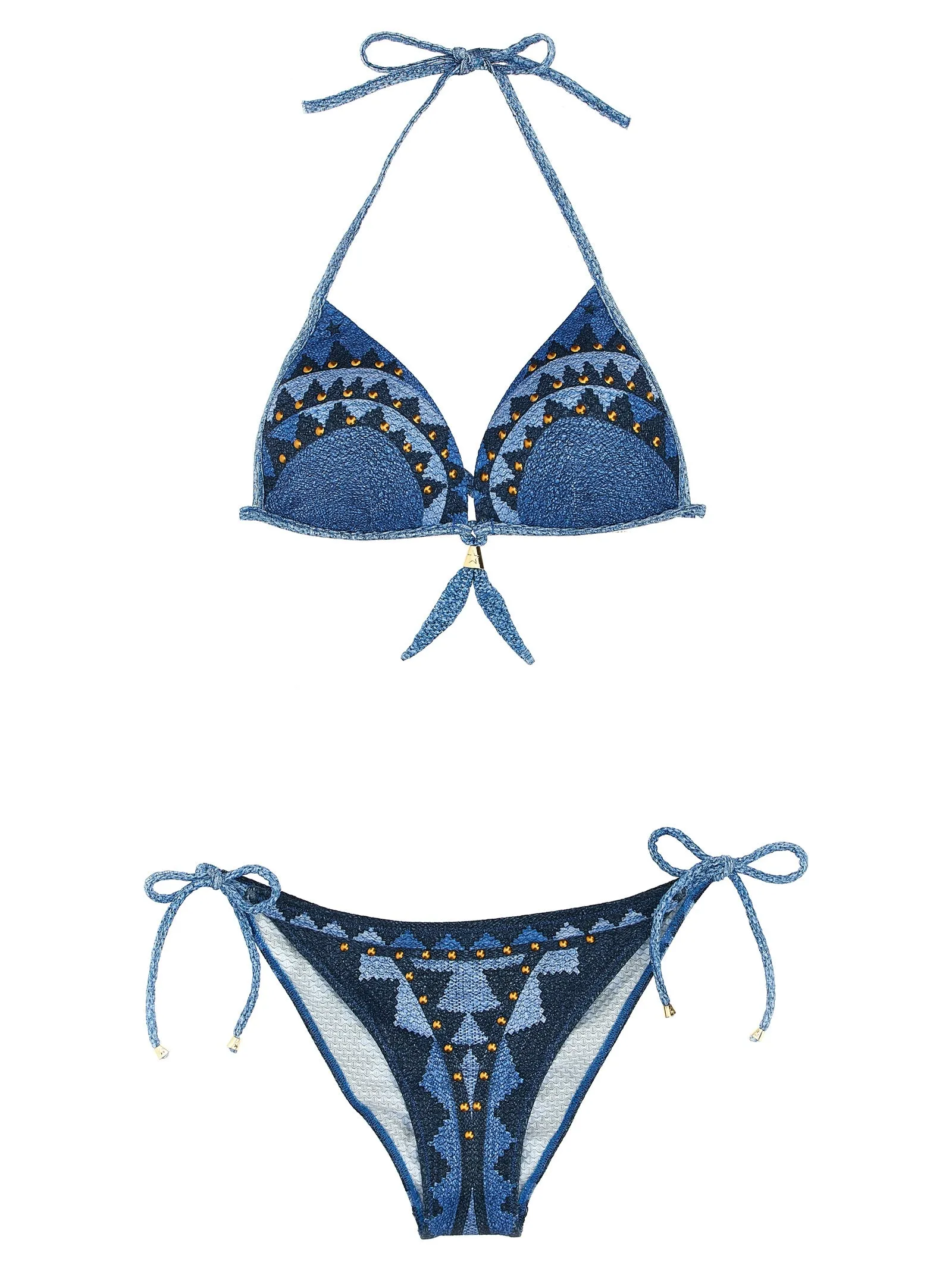 Intreccio Africano Beachwear Blu