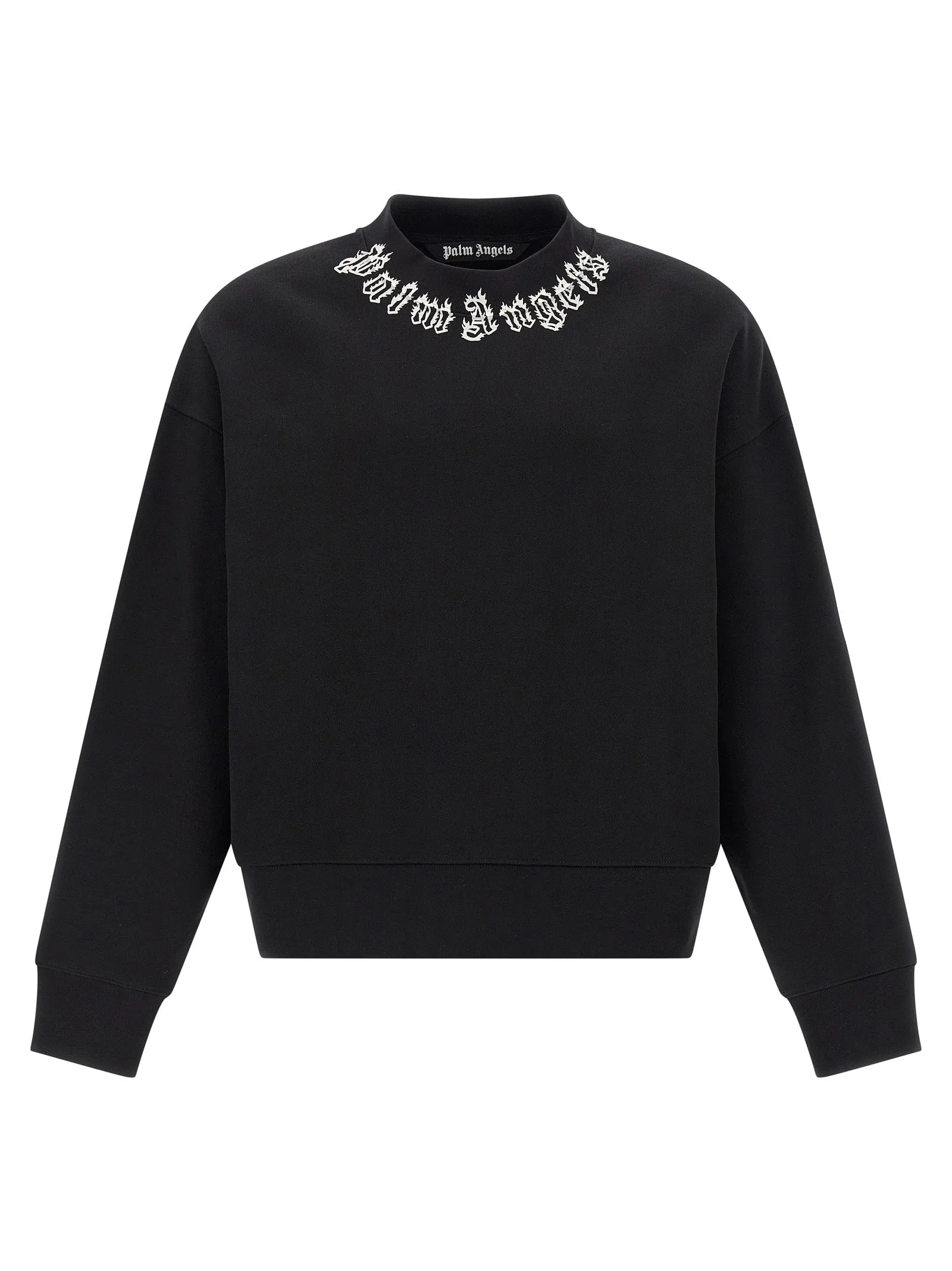 Neck Logo Felpe Bianco/Nero